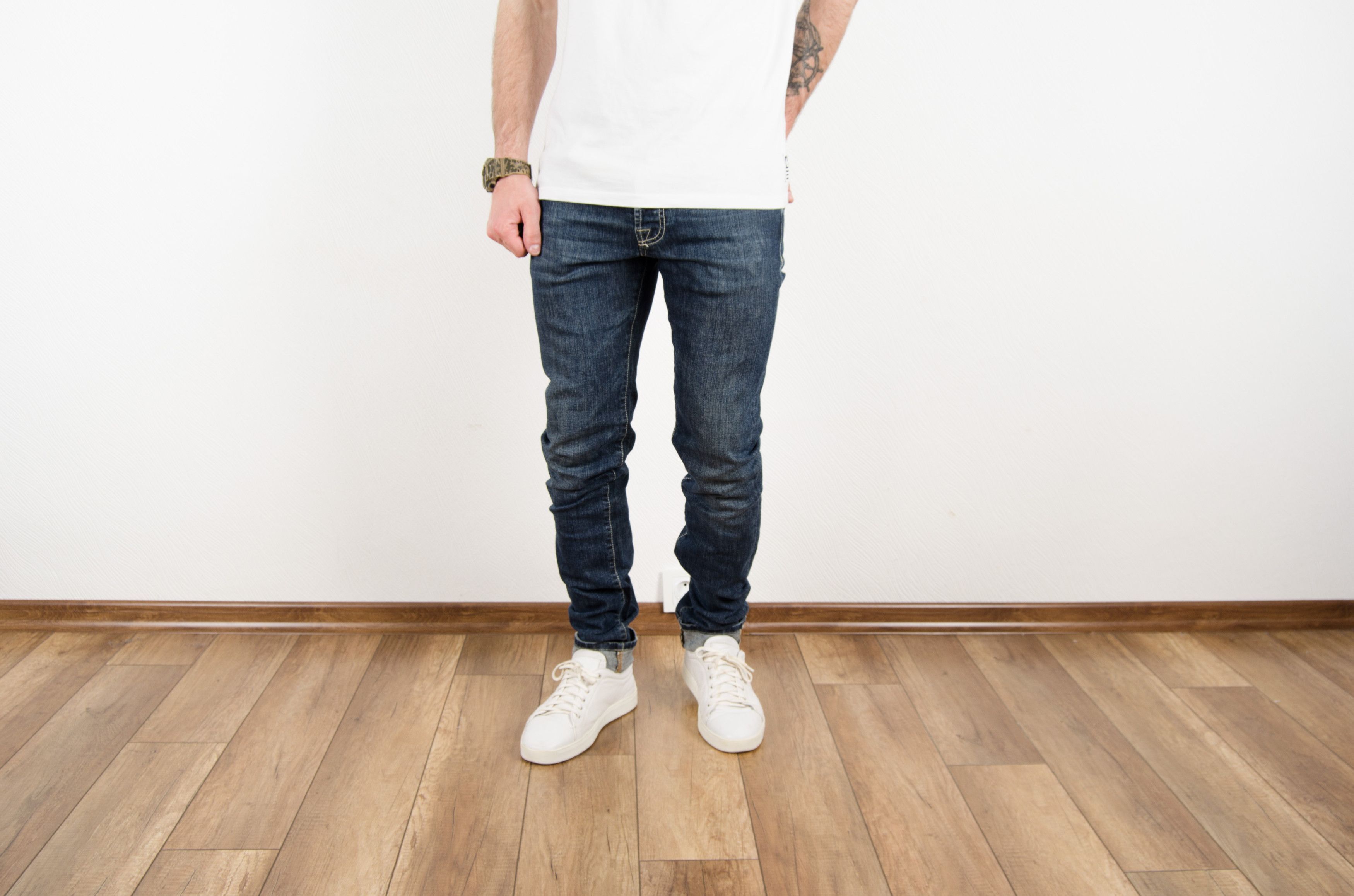 PT Torino PT05 PT01 Denim Slim Fit Washed Jeans Pants Size US 31 - 2 Thumbnail