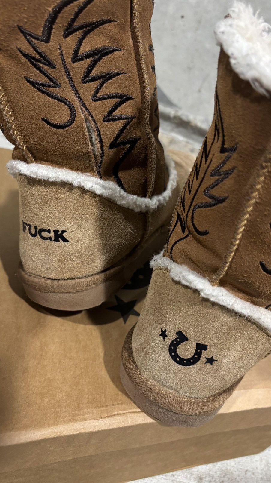 1199 Bazo 1199 Ugg Cowboy Boots Size US 10 / EU 43 - 24 Thumbnail