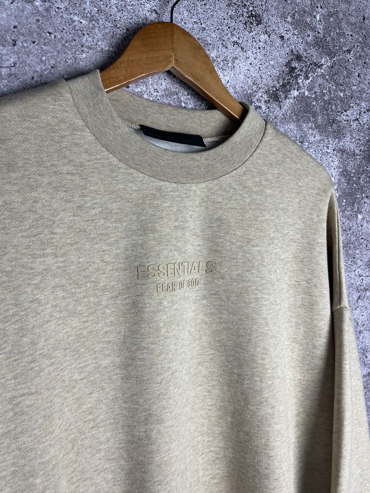 Fear of God Fear Of God Essentials Classic Fit Fleece Crewneck Size US M / EU 48-50 / 2 - 2 Thumbnail