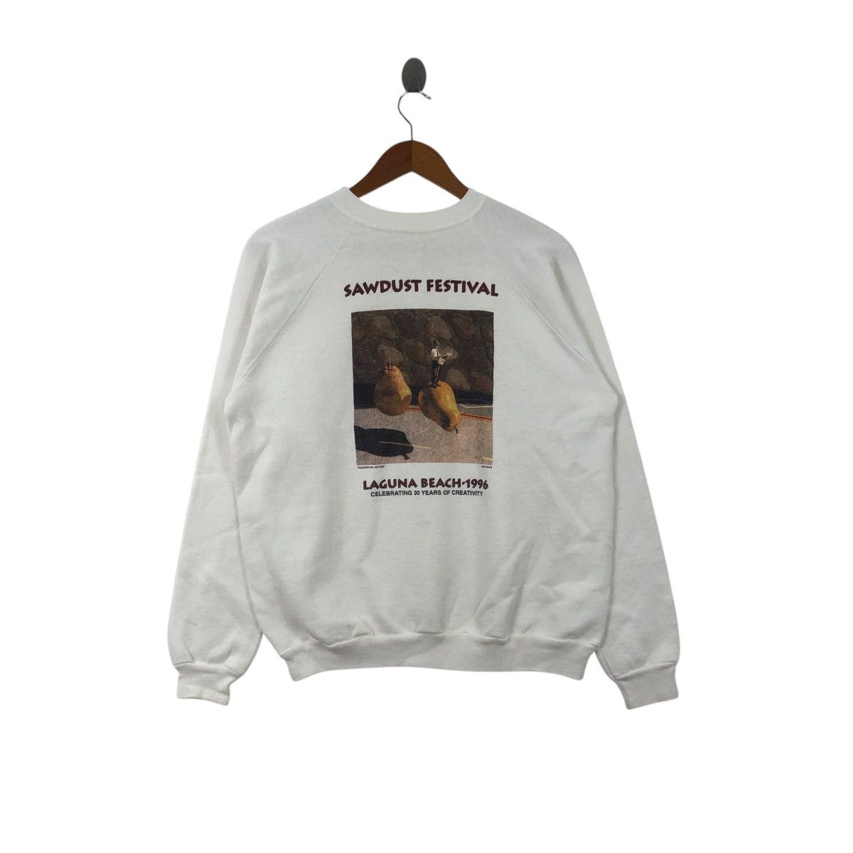 Vintage Vintage 1996 SAWDUST ART FESTIVAL Laguna 30 years Sweatshirt Size US L / EU 52-54 / 3 - 1 Thumbnail