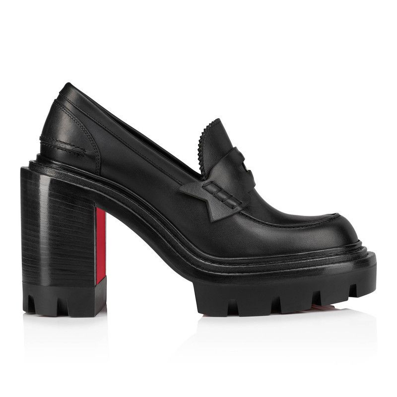 Christian Louboutin os11x0526 College 100mm Pumps in Black Size US 8 / IT 38 - 1 Thumbnail