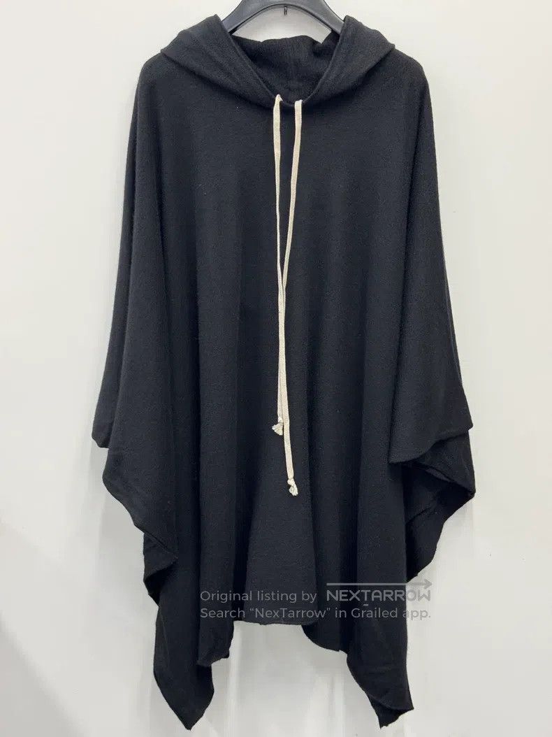 Rick Owens Rick Owens Hooded Cape Sweatshirt Size XS / US 0-2 / IT 36-38 - 1 Thumbnail
