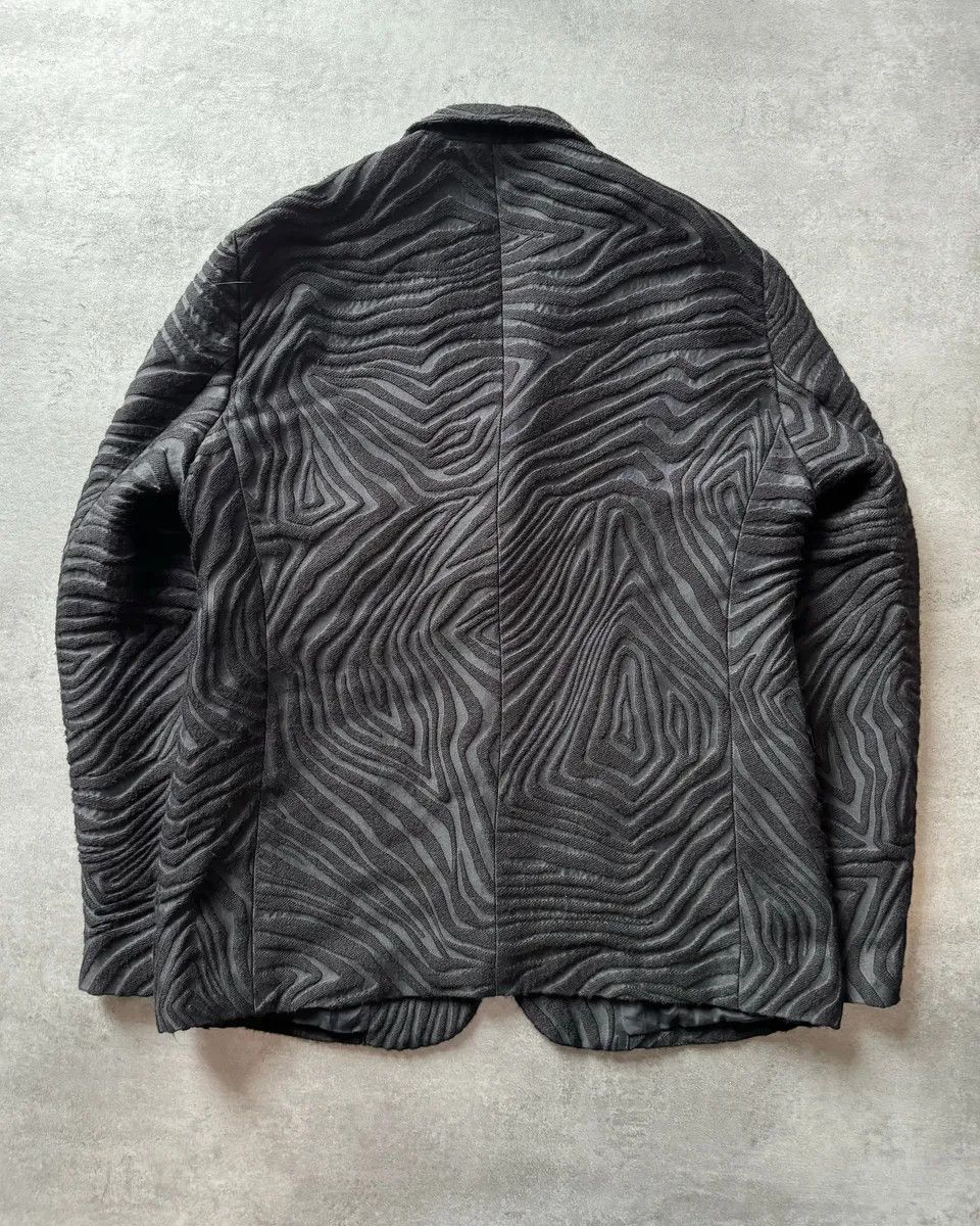 Emporio Armani AW2019 Emporio Armani Psychadelic Brut 3D Blazer Size 44R - 2 Thumbnail