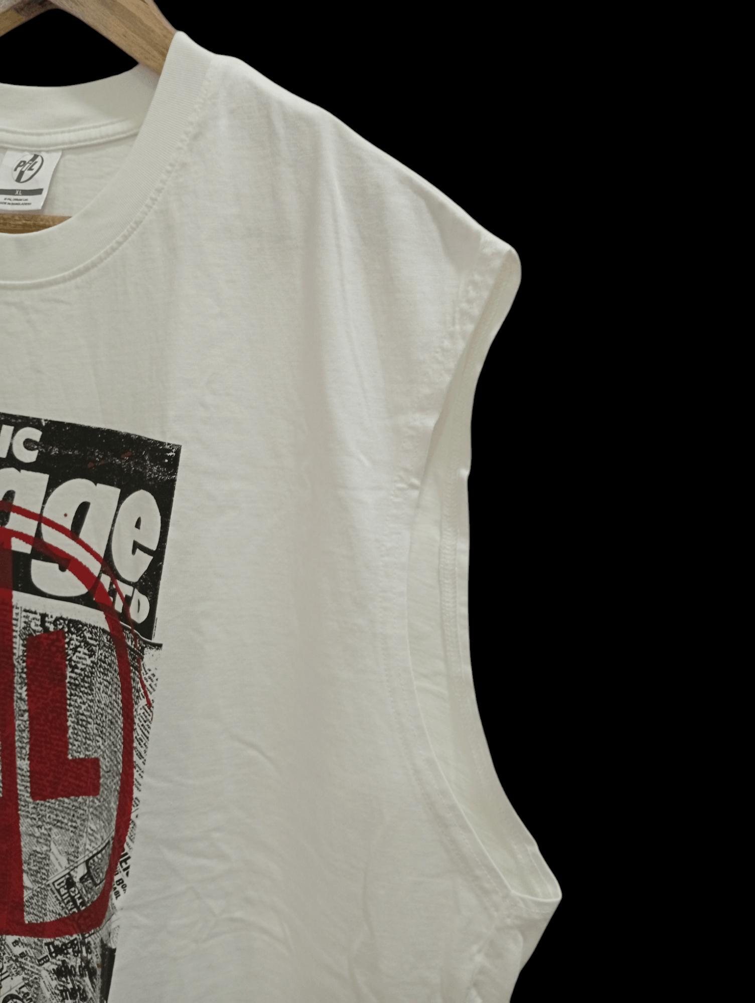 Band Tees × GU × Vintage 🔥🔥GU x PiL Public Image Limited Sleeveless T-Shirt Size US XL / EU 56 / 4 - 11 Thumbnail
