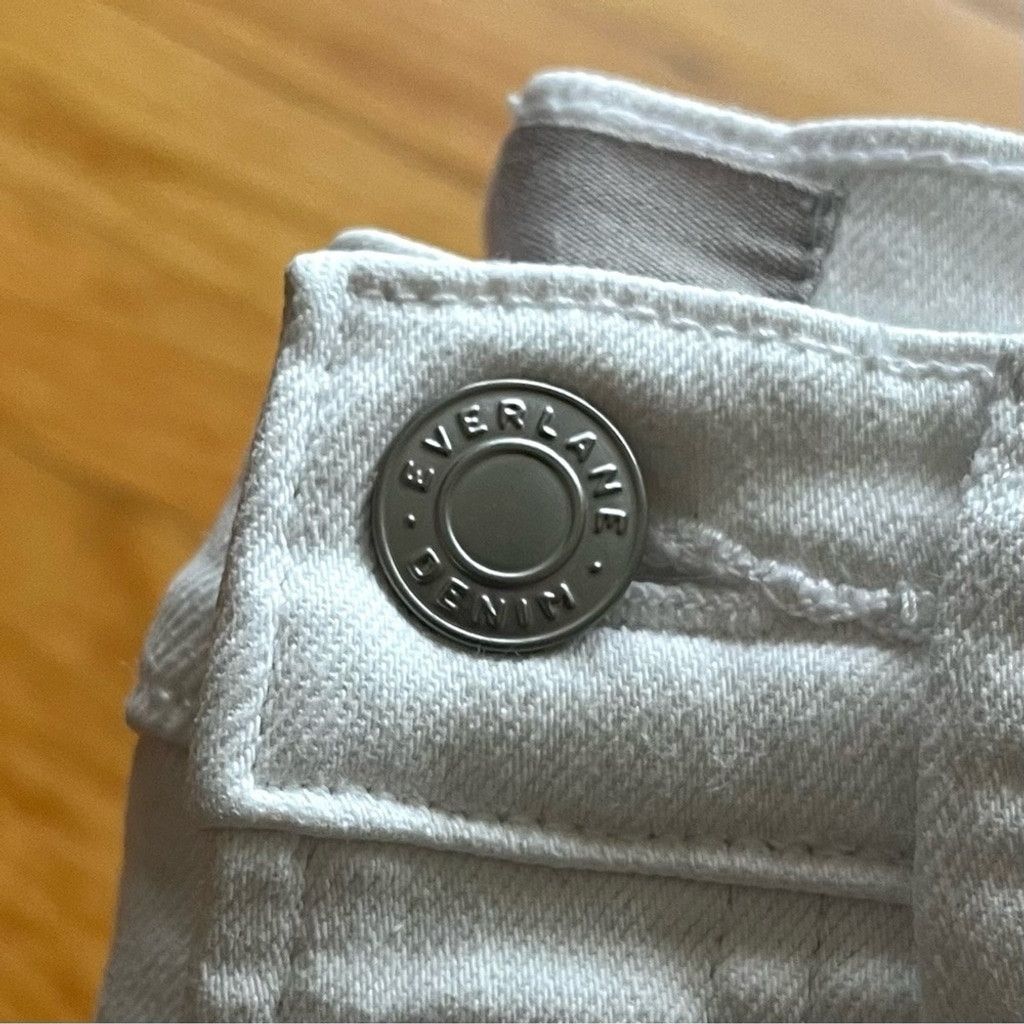 Everlane EVERLANE White High Waisted Skinny Ankle Jeans Size 26 Size 26" / US 2 / IT 38 - 4 Thumbnail