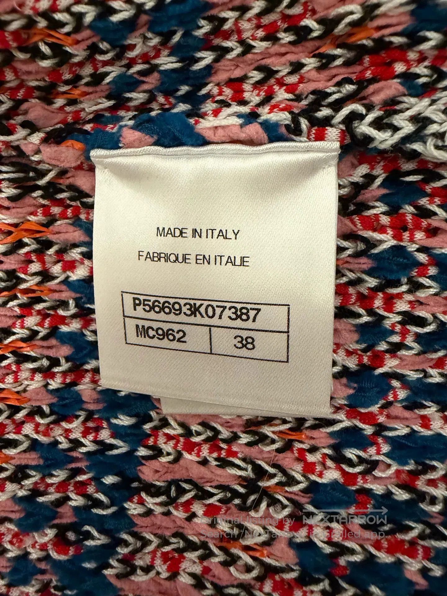 Chanel Chanel Runway Pink Blue Cardigan Size 38. Size US M / EU 48-50 / 2 - 4 Thumbnail