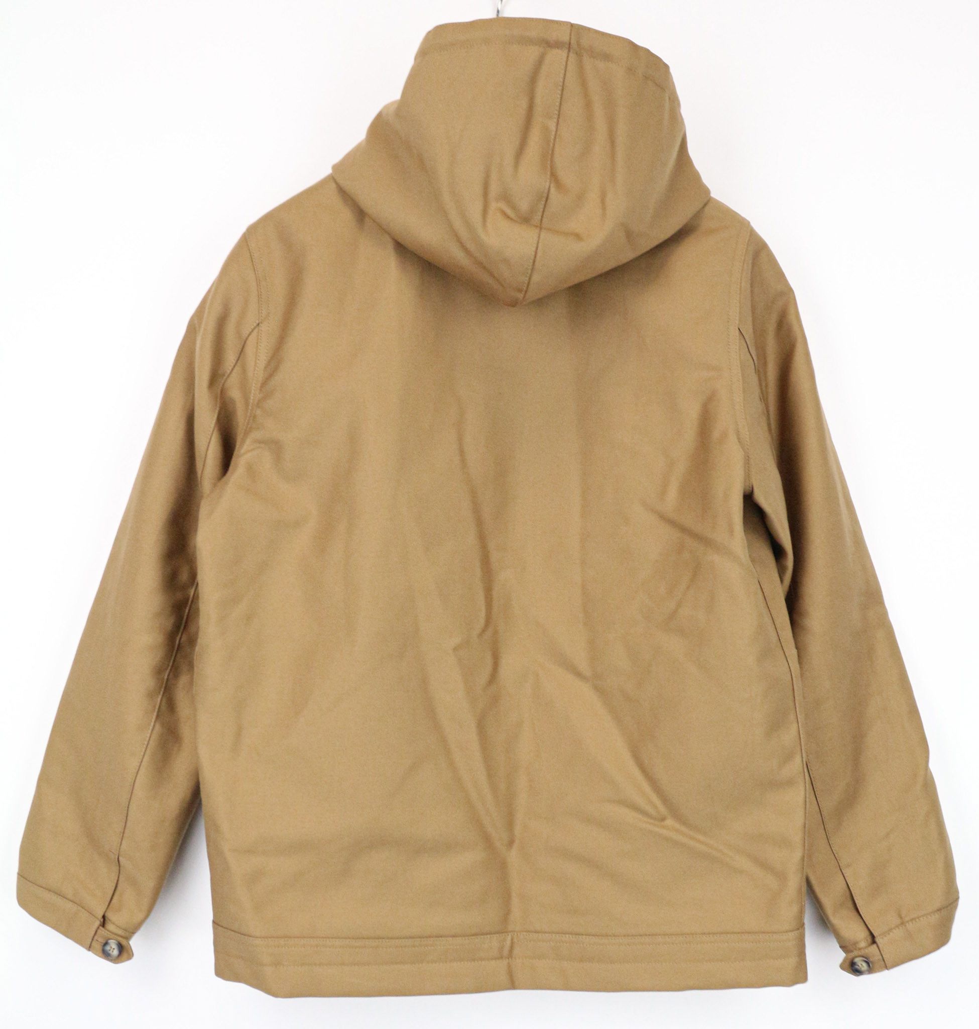 Sandro XS Camel Brown Hooded Cotton Parka Jacket 74376 Size US XS / EU 42 / 0 - 2 Thumbnail