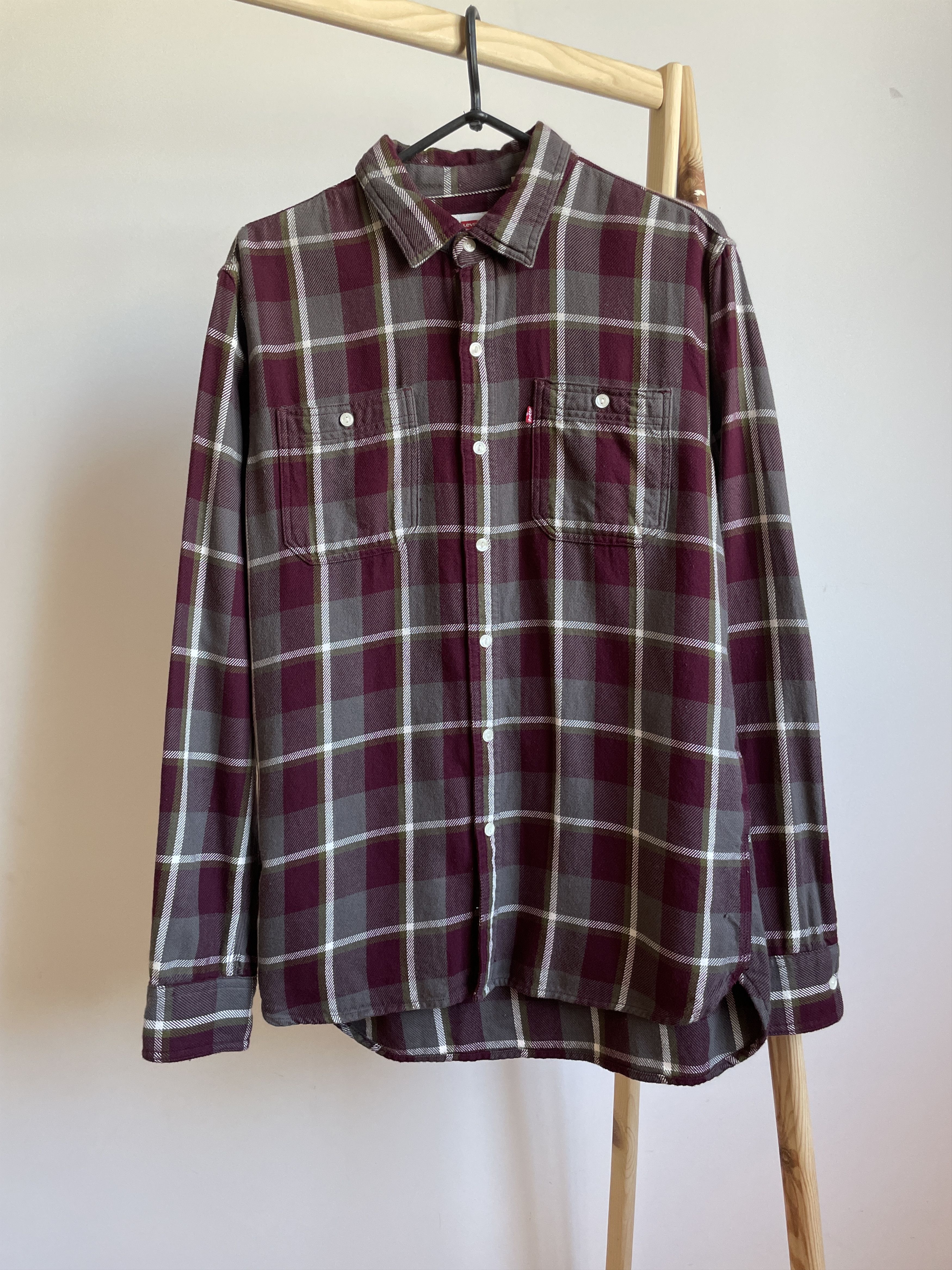 Levi's Levi's Checkered Flannel Shirt Size M Size US M / EU 48-50 / 2 - 1 Thumbnail