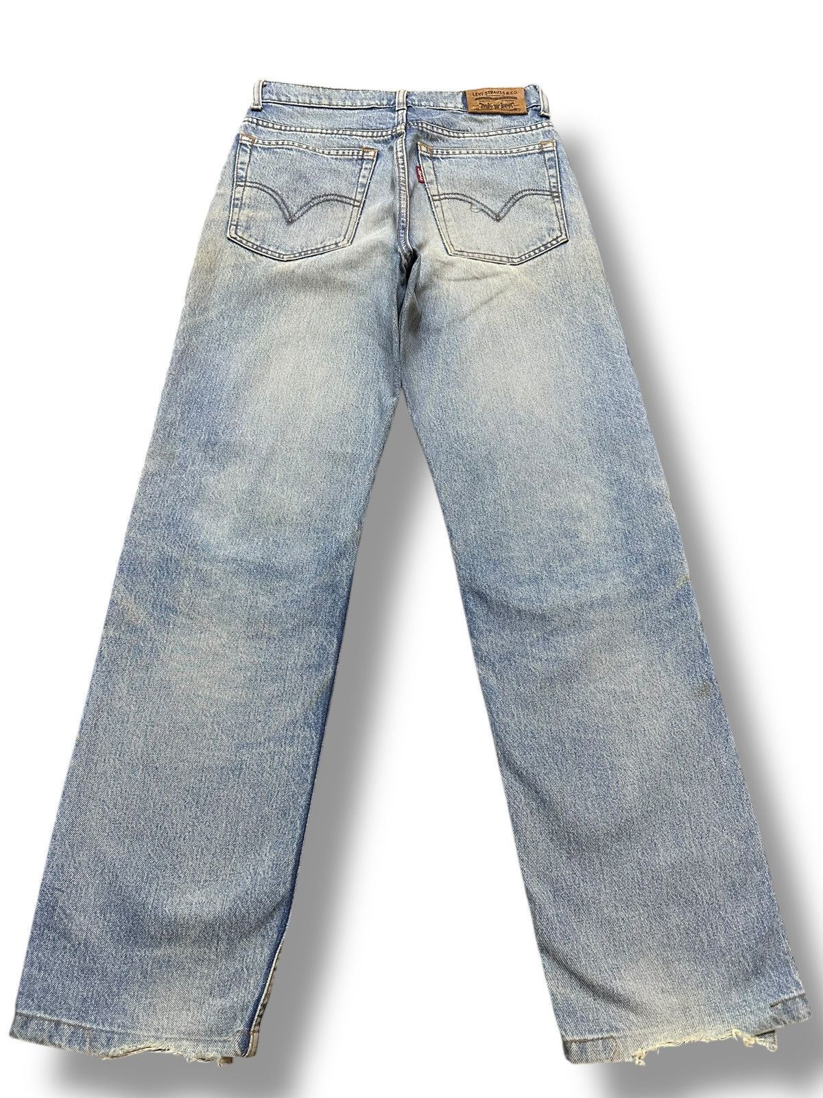 Japanese Brand Levi's Vintage Jeans With Distressed Loose Style and Faded Size US 28 / EU 44 - 2 Thumbnail