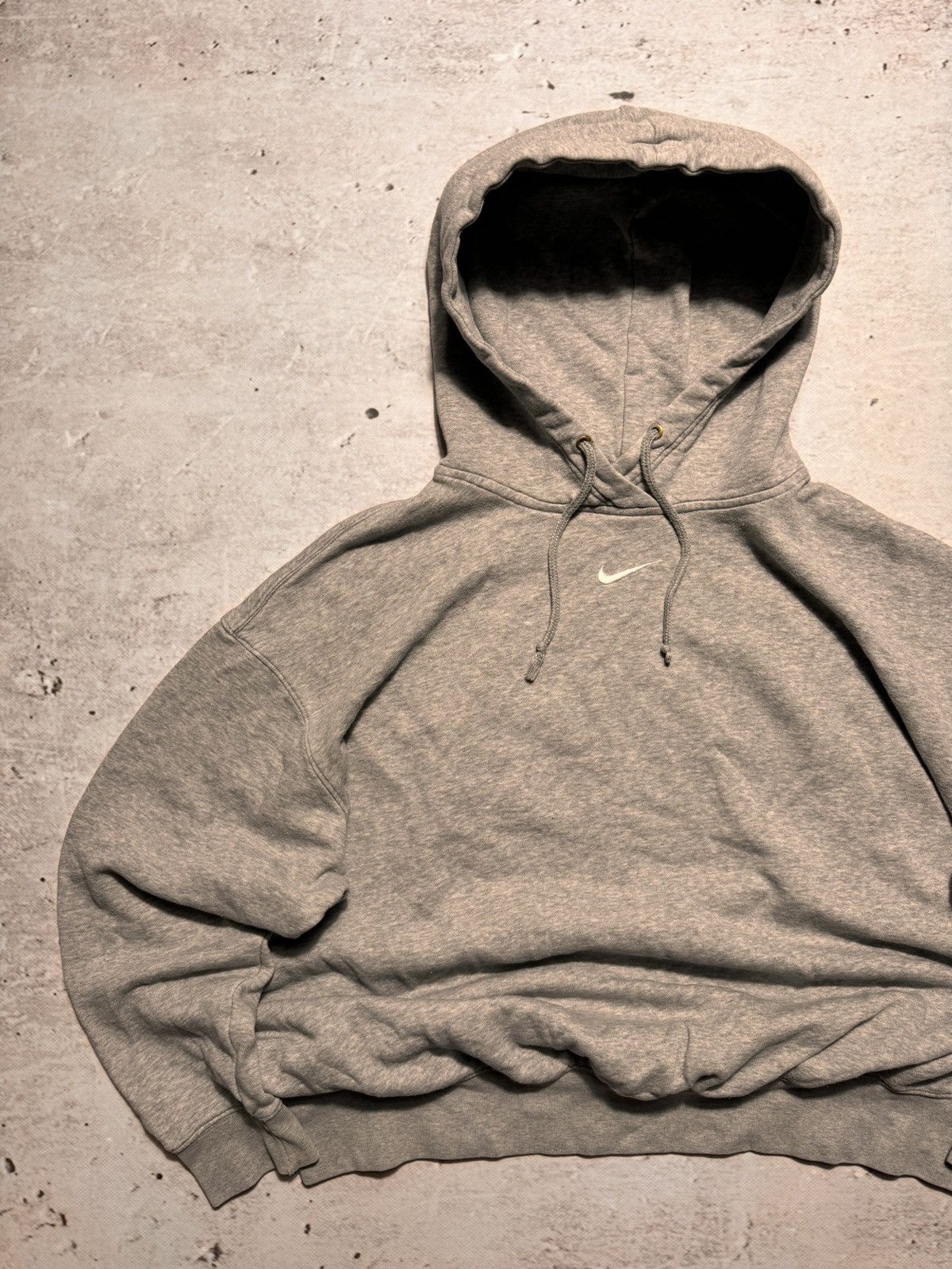 Nike × Vintage NIKE VINTAGE CENTER LOGO OVERSIZE BOXY HOODIE Size US L / EU 52-54 / 3 - 2 Thumbnail