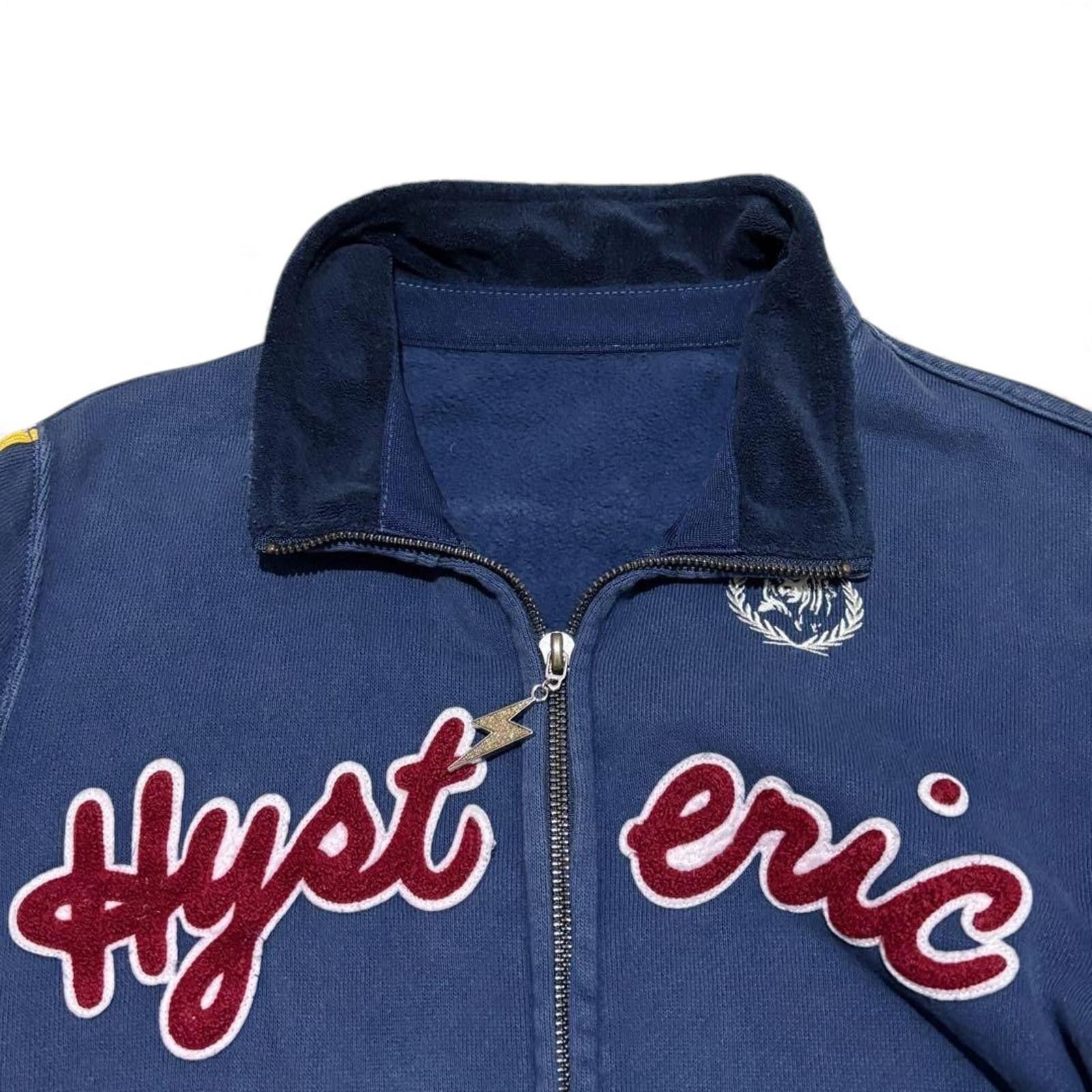 Hysteric Glamour Hysteric Glamour - Varsity Jacket Navy Blue Yellow Size M / US 6-8 / IT 42-44 - 5 Thumbnail