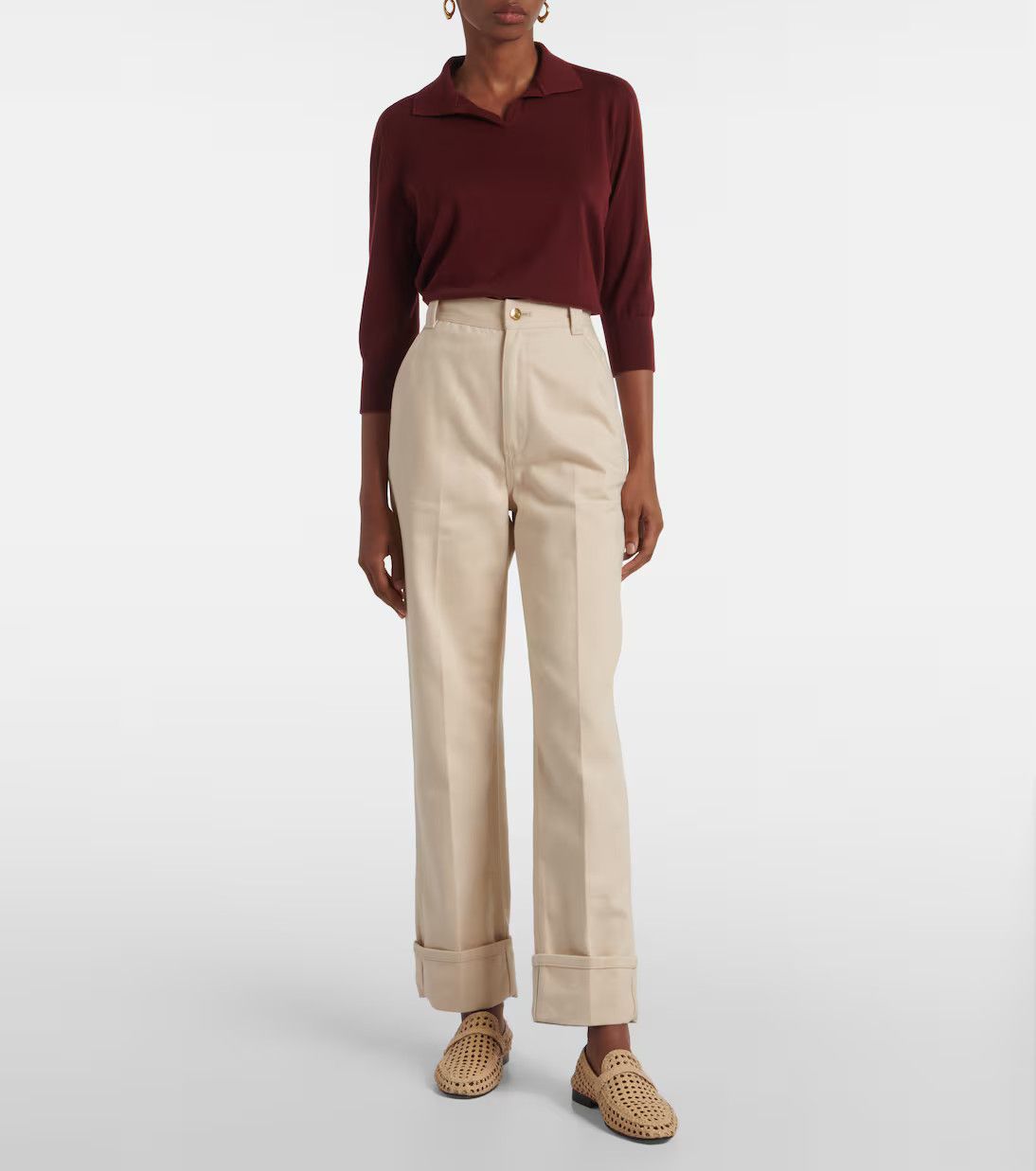 Loro Piana o1y1025 Casual Pant in Beige Size 30" / US 8 / IT 44 - 7 Thumbnail