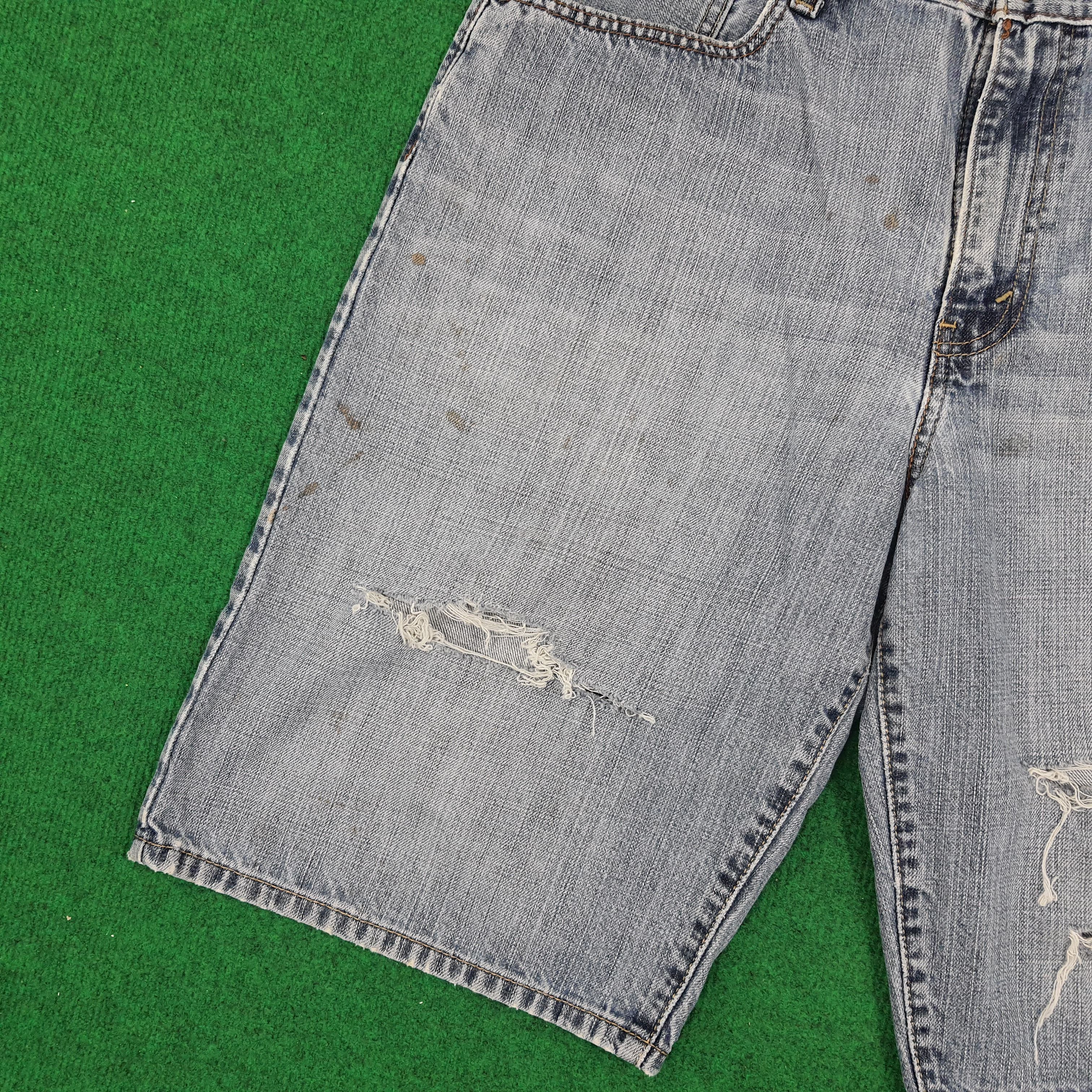 Levi's × Vintage Vintage Levi's 569 Loose Straigh America Short Denim Size US 34 / EU 50 - 2 Thumbnail