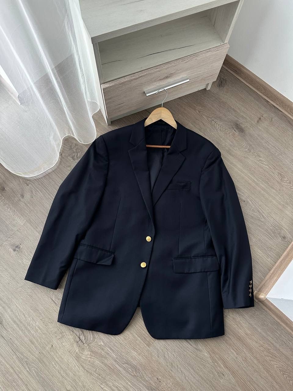 Polo Ralph Lauren × Vintage Vintage Polo Ralph Lauren Green Label Blue Blazer Jacket Size L / US 10 / IT 46 - 2 Thumbnail