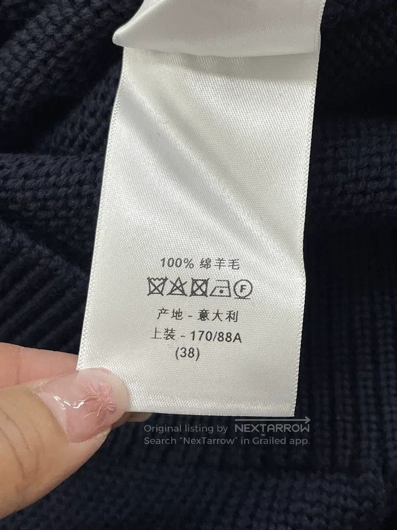 Dior Dior Dark blue lapel wool sweater Size XS / US 0-2 / IT 36-38 - 6 Thumbnail