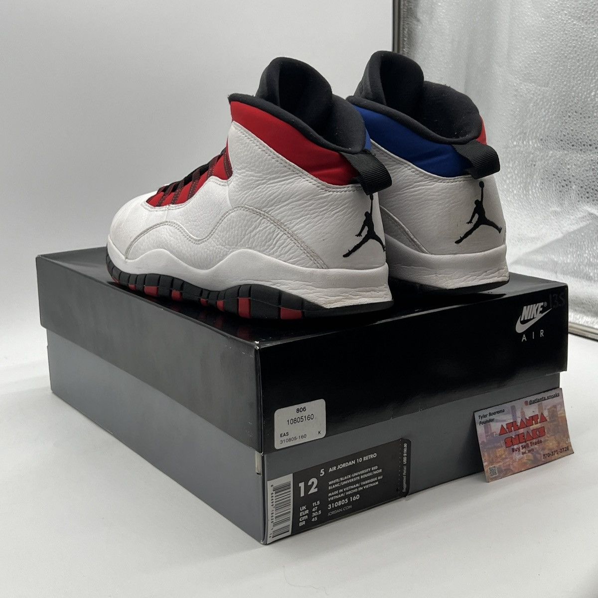 Jordan Brand Air Jordan 10 Westbrook class of 2006 Size US 12.5 / EU 45-46 - 4 Thumbnail