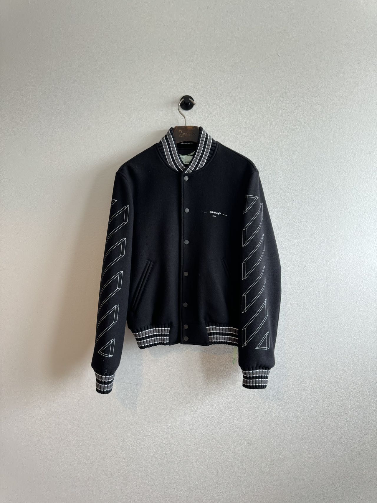 Off-White Off-White Arrow Wool Jacket Size US S / EU 44-46 / 1 - 1 Thumbnail
