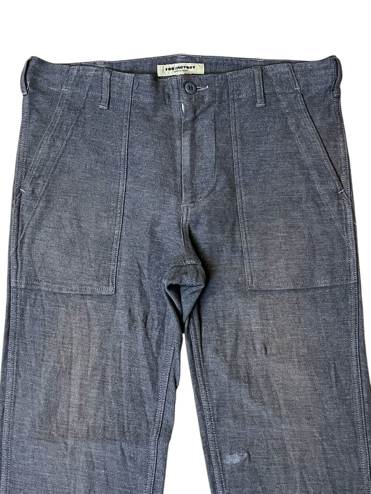 FOB Factory JAPANESE BRAND FOB FACTORY MADE IN JAPAN BAKER PANTS Size US 33 - 4 Thumbnail