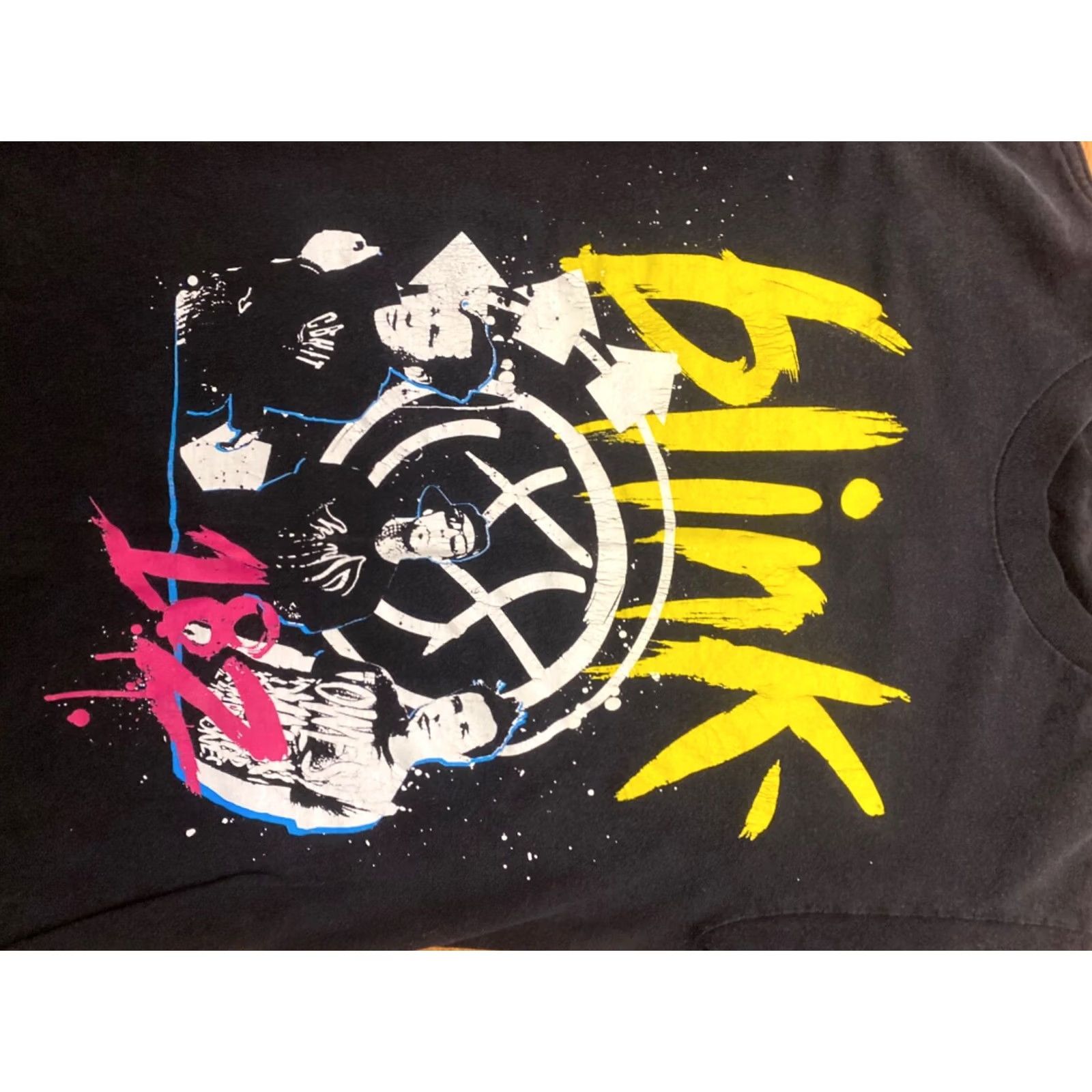 AAA VINTAGE Blink 182 Rock Band T-Shirt 2009 Summer USA Tour Tee Black Size S Size US S / EU 44-46 / 1 - 3 Thumbnail