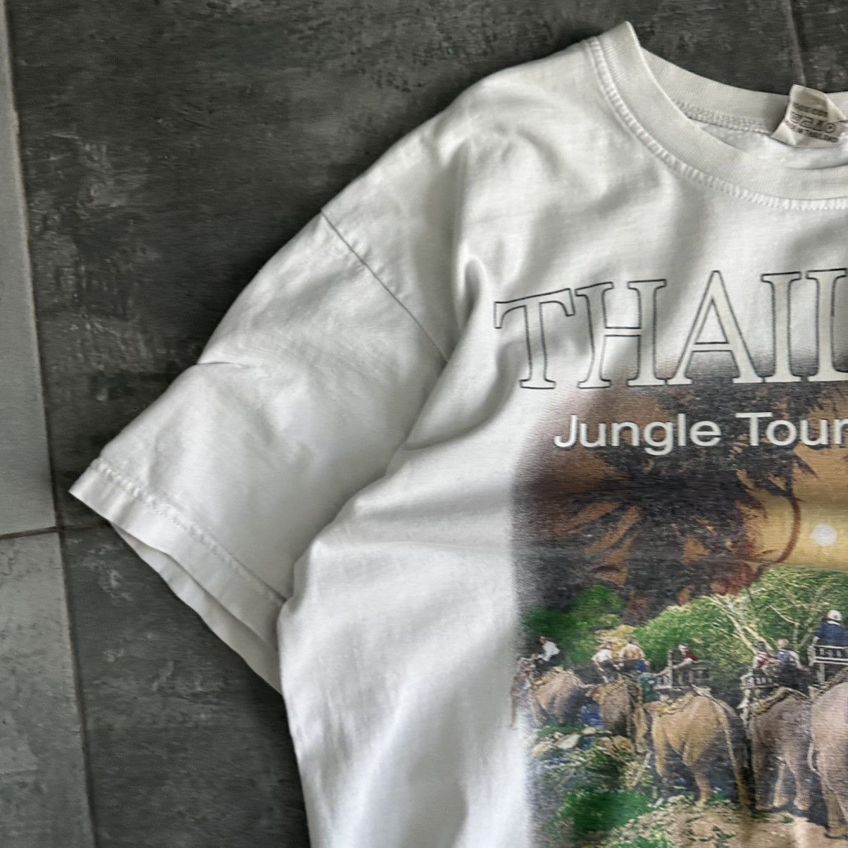 Japanese Brand × Vintage Vintage Japanese Style Thailand Jungle Tour T-shirts 90s Size US L / EU 52-54 / 3 - 7 Thumbnail