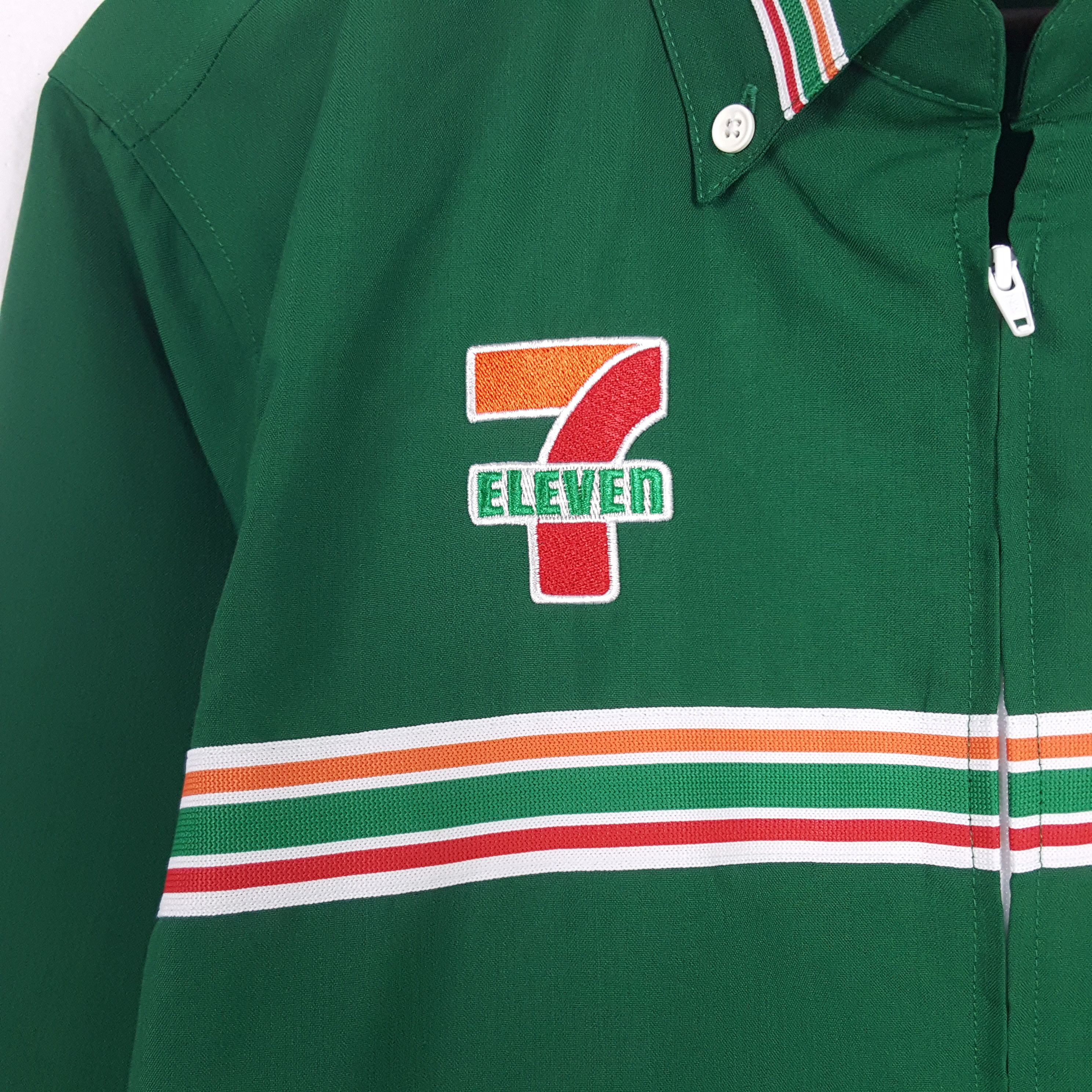 Japanese Brand × Vintage Vintage 7 Eleven Embroidery Logo Worker Ziper Jacket Size US M / EU 48-50 / 2 - 4 Thumbnail