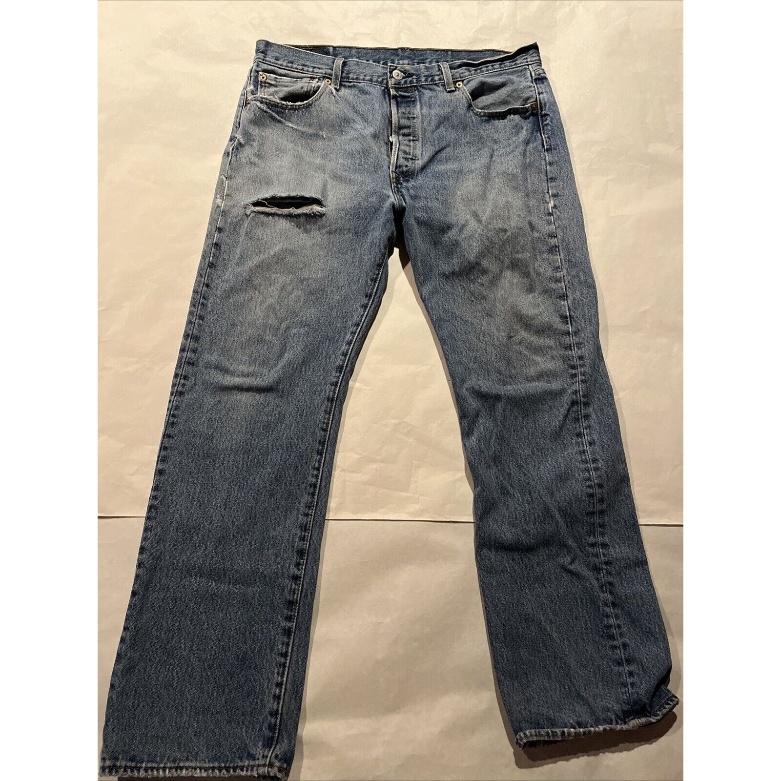 Levi's Levi’s VTG 501 XX Jeans 36x30 Fit Blue Y2K Denim Button Fly Size US 36 / EU 52 - 5 Thumbnail