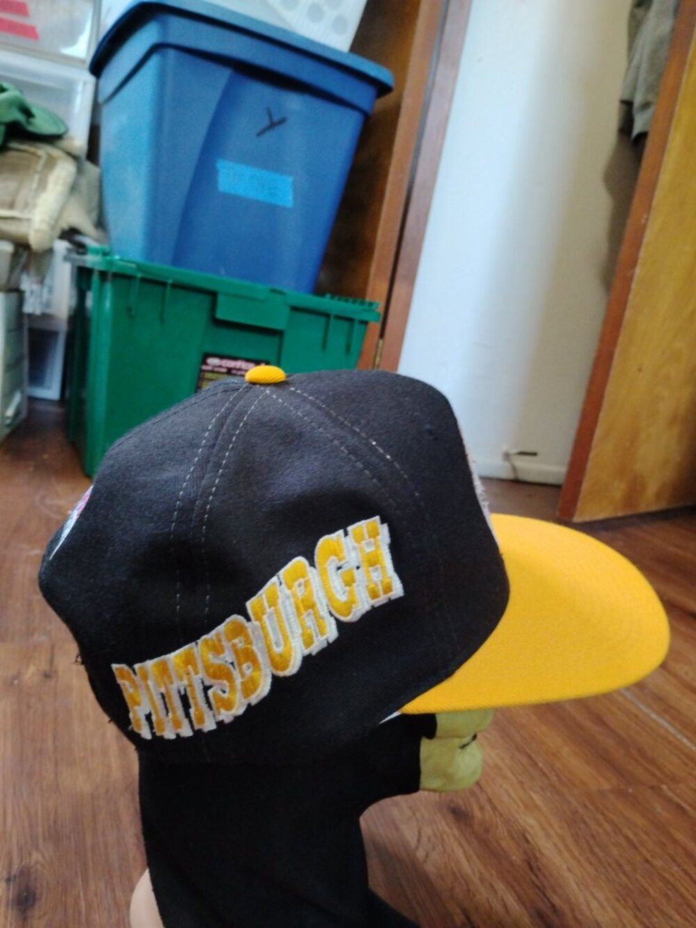 Sports Specialties Vintage Sports Specialties Sidewave Pittsburgh Steelers Hat Size ONE SIZE - 4 Thumbnail
