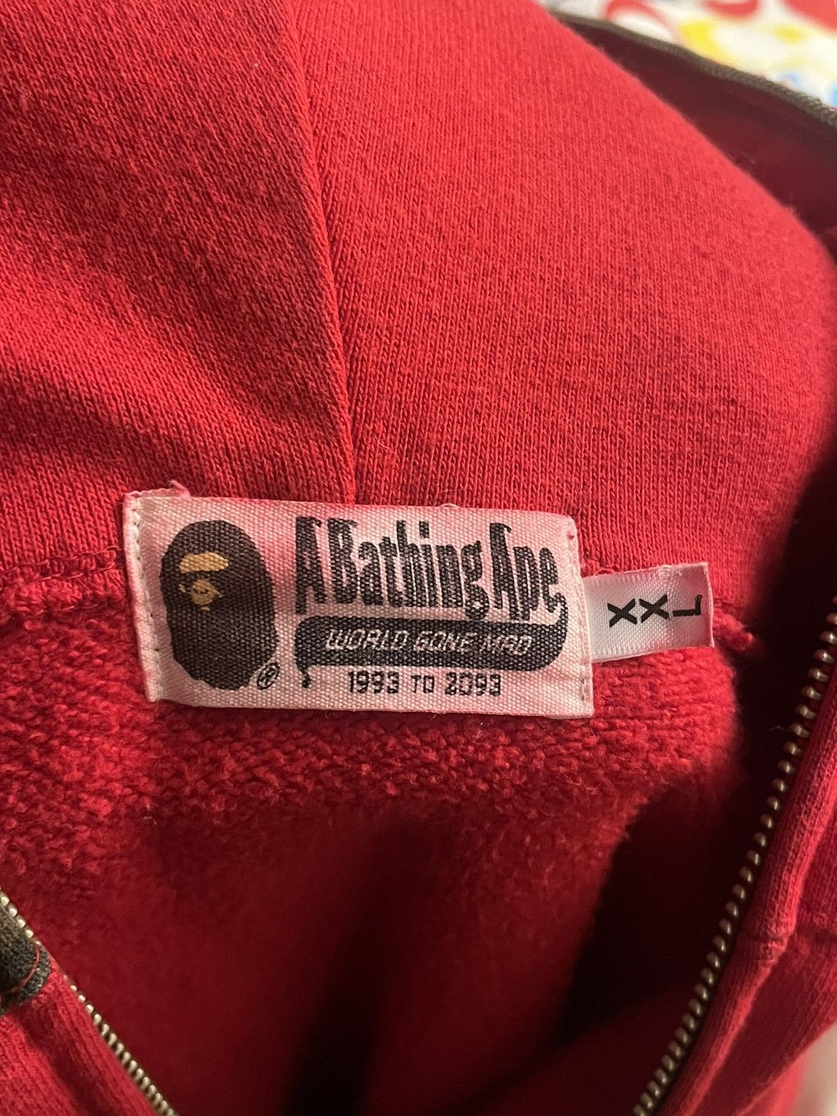 Bape Bape A Bathing Ape Shark Full Zip Hoodie XXL Size US XXL / EU 58 / 5 - 6 Thumbnail