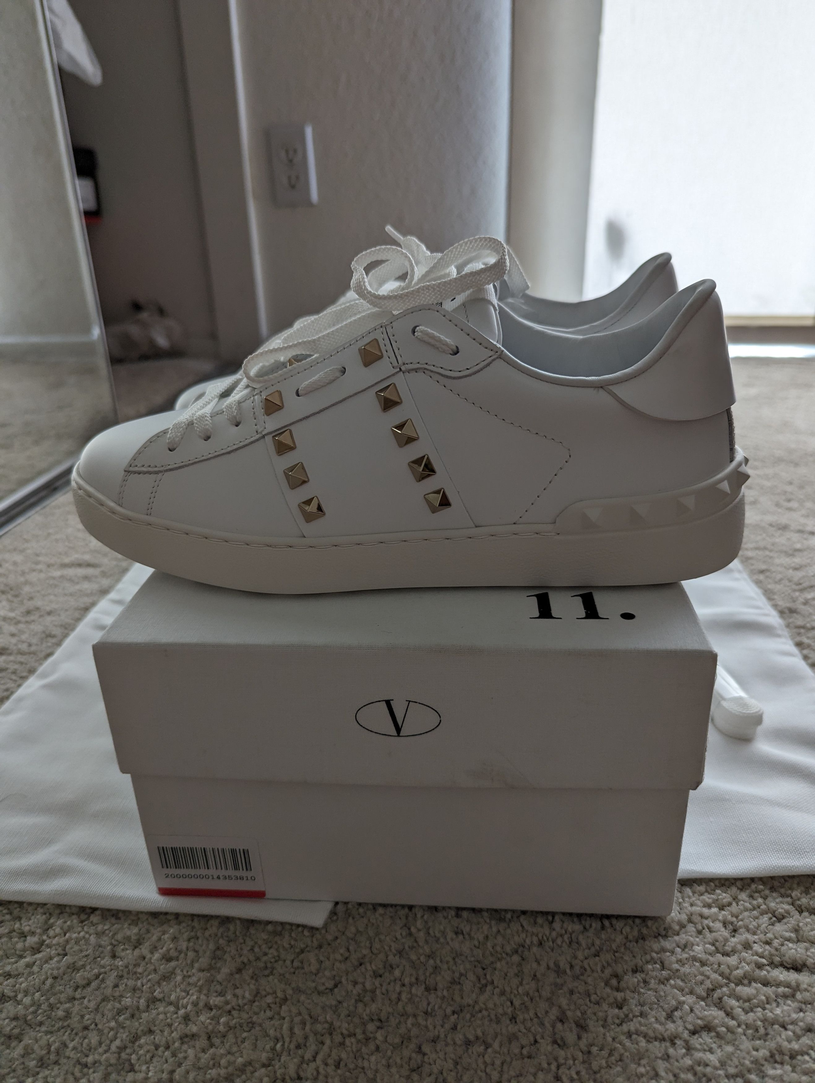 Valentino Valentino Rockstud Untitled Sneaker Size US 7.5 / EU 40-41 - 8 Thumbnail