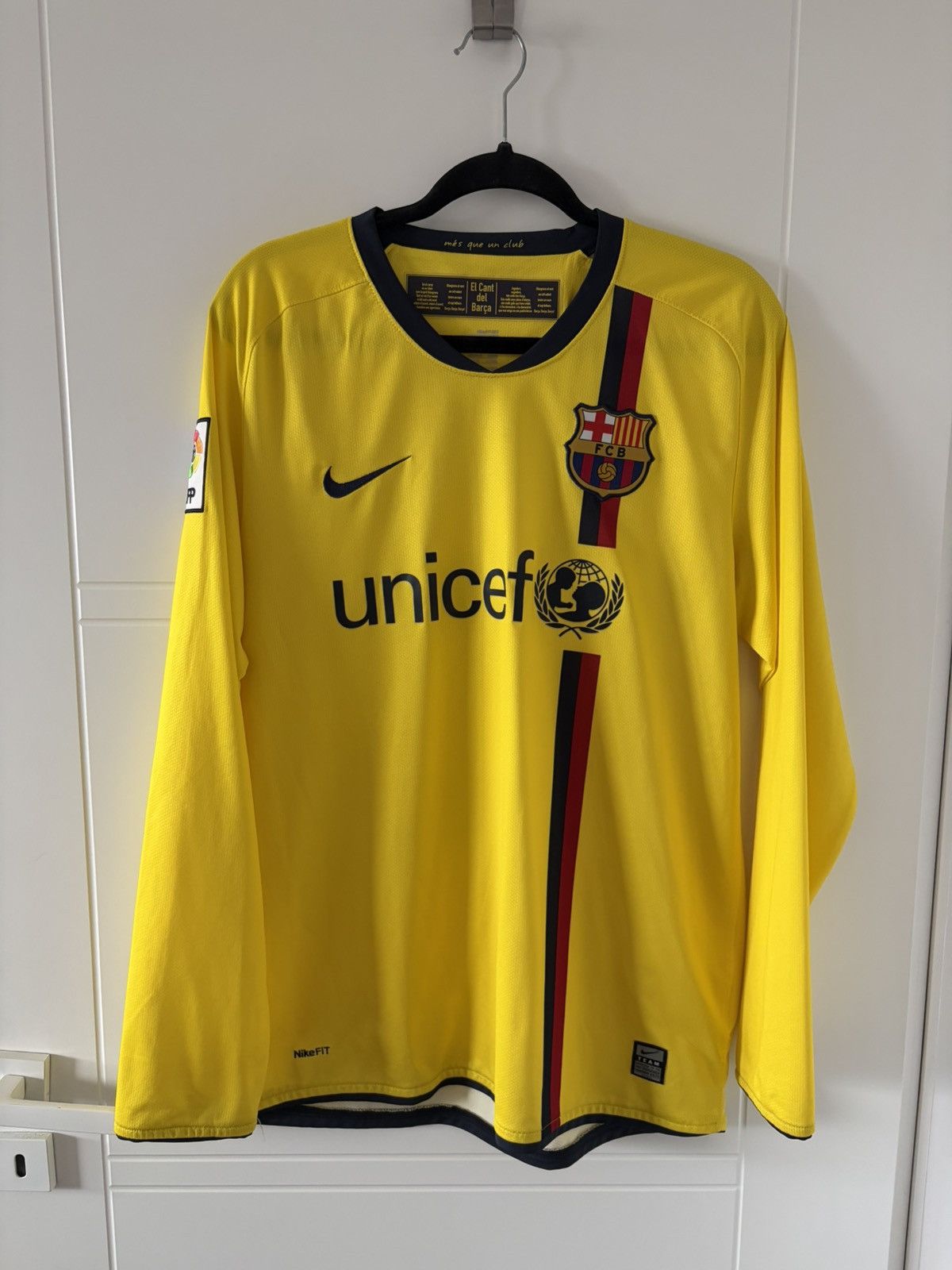 Barcelona nike 2008/2009 wyjazdowa Messi — zdjęcie 5