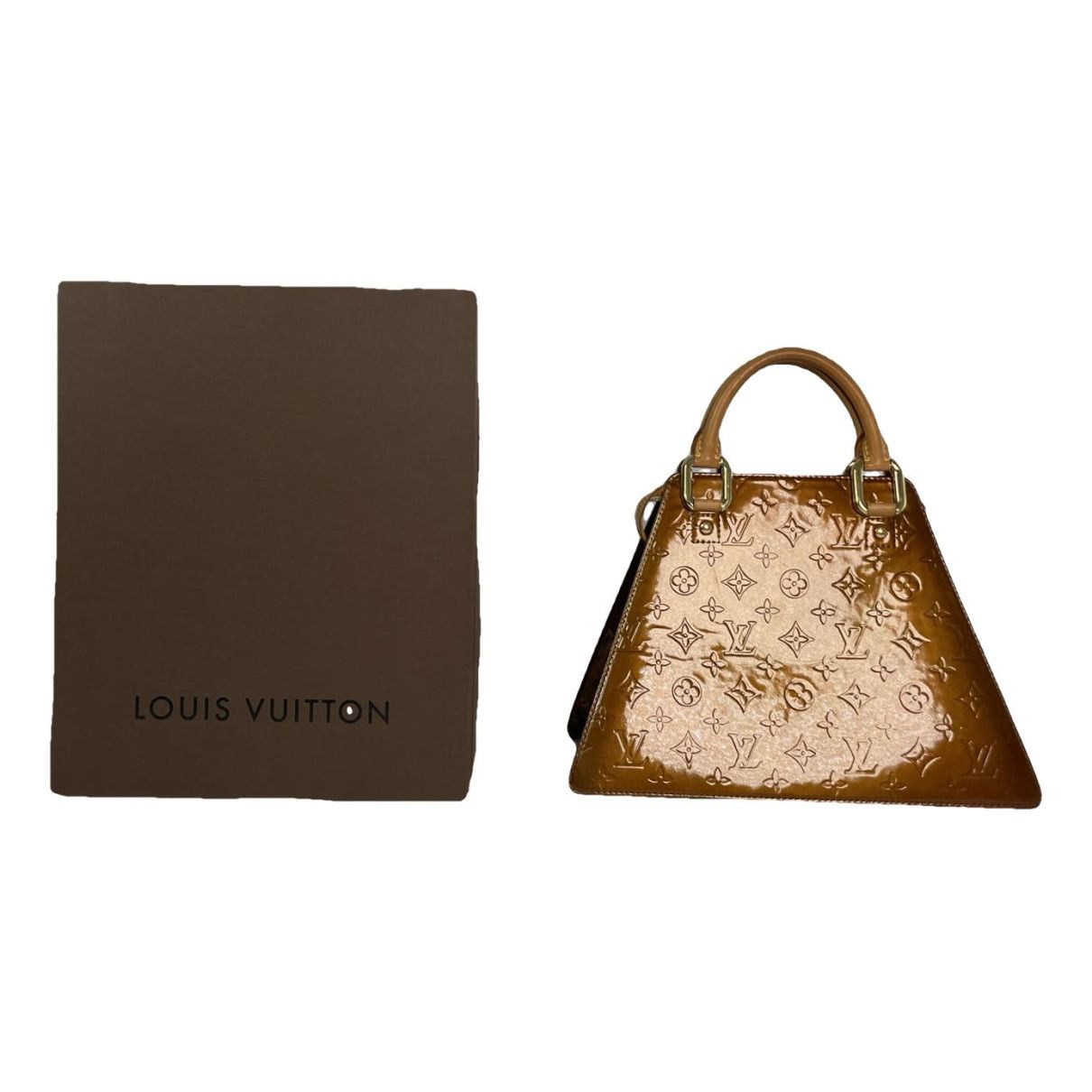 Louis Vuitton Forsyth Brown Patent Leather Handbag Size ONE SIZE - 1 Thumbnail