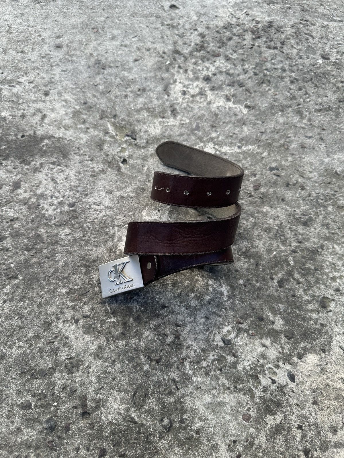 Calvin Klein Y2K Calvin Klein CK Logo Belts Hype Streetwear Rare USA Size ONE SIZE - 1 Thumbnail