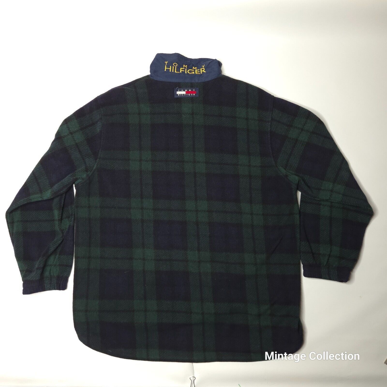 Tommy Hilfiger VINTAGE TOMMY HILFIGER GREEN PLAID TARTAN FULL ZIP JACKET XL Size US XL / EU 56 / 4 - 11 Thumbnail