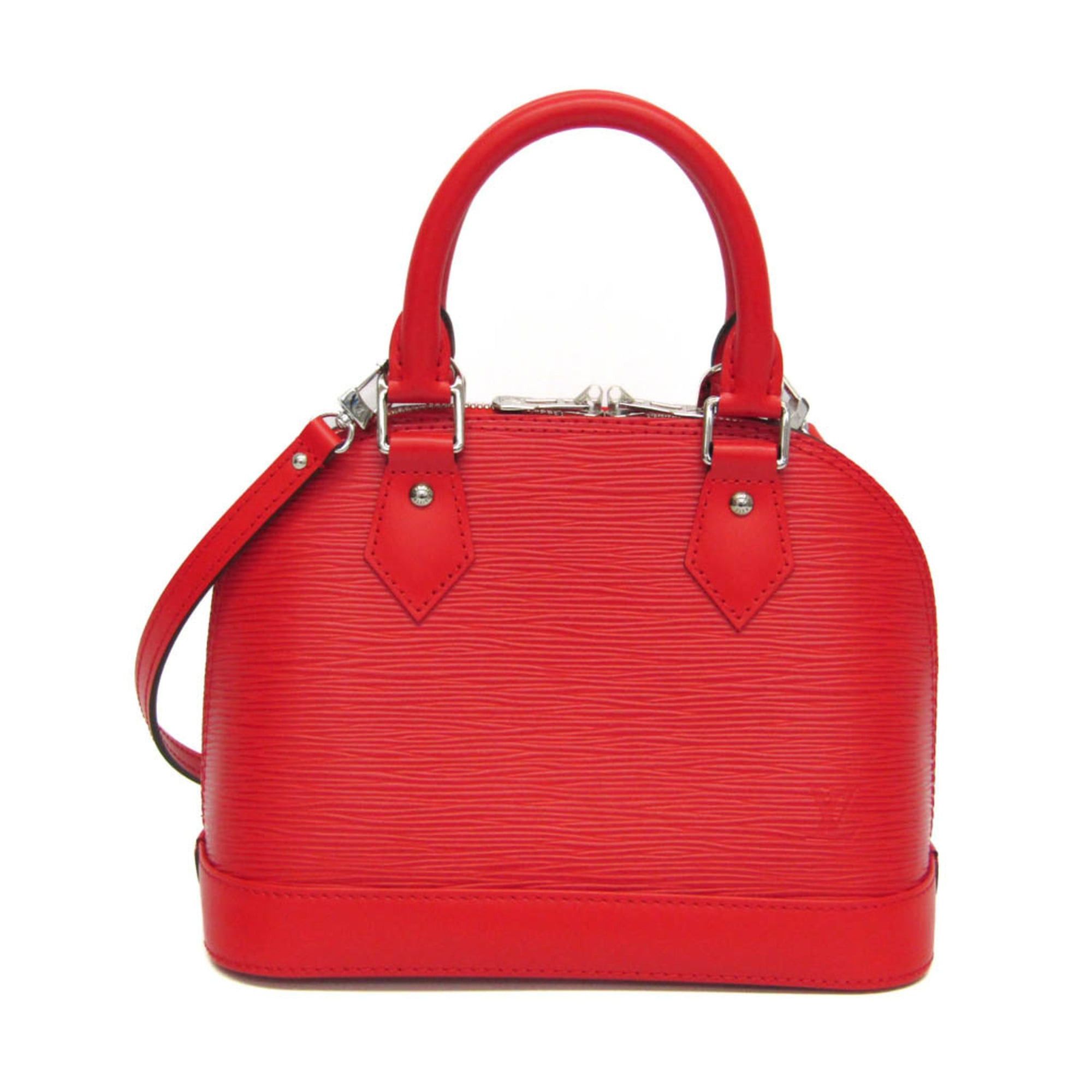 Louis Vuitton Epi Alma BB M41160 Women's HandbagShoulder Bag Coquelicots