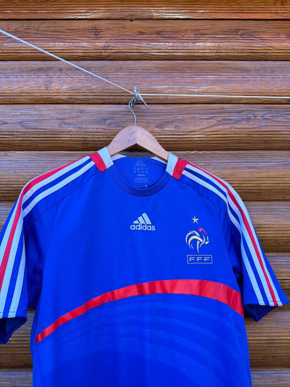 Adidas Adidas France 2007 2008 Home Football Shirt Soccer Jersey Size US S / EU 44-46 / 1 - 2 Thumbnail