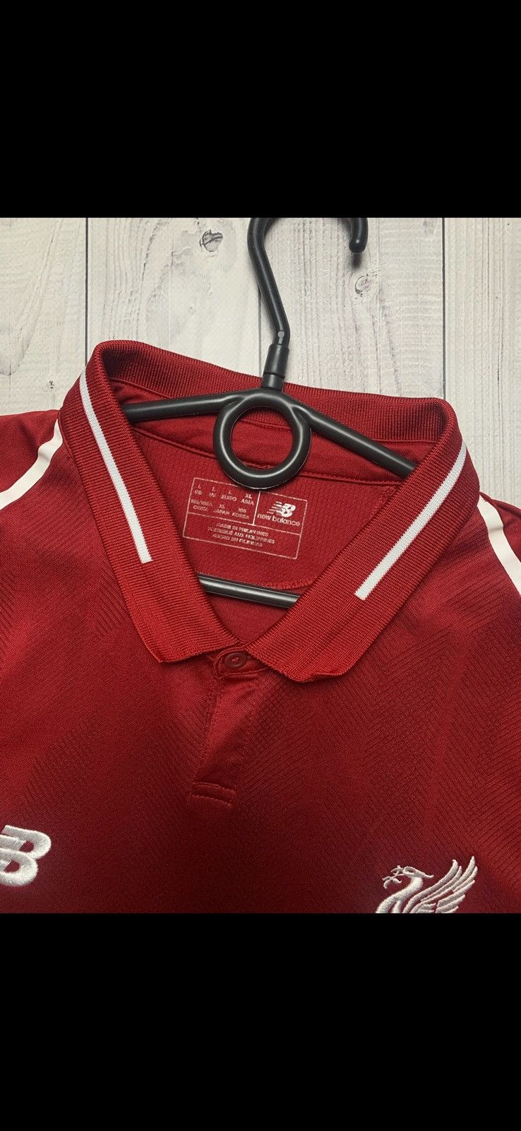 Vintage Vintage Liverpool soccer jersey size L new balance Size US L / EU 52-54 / 3 - 3 Thumbnail