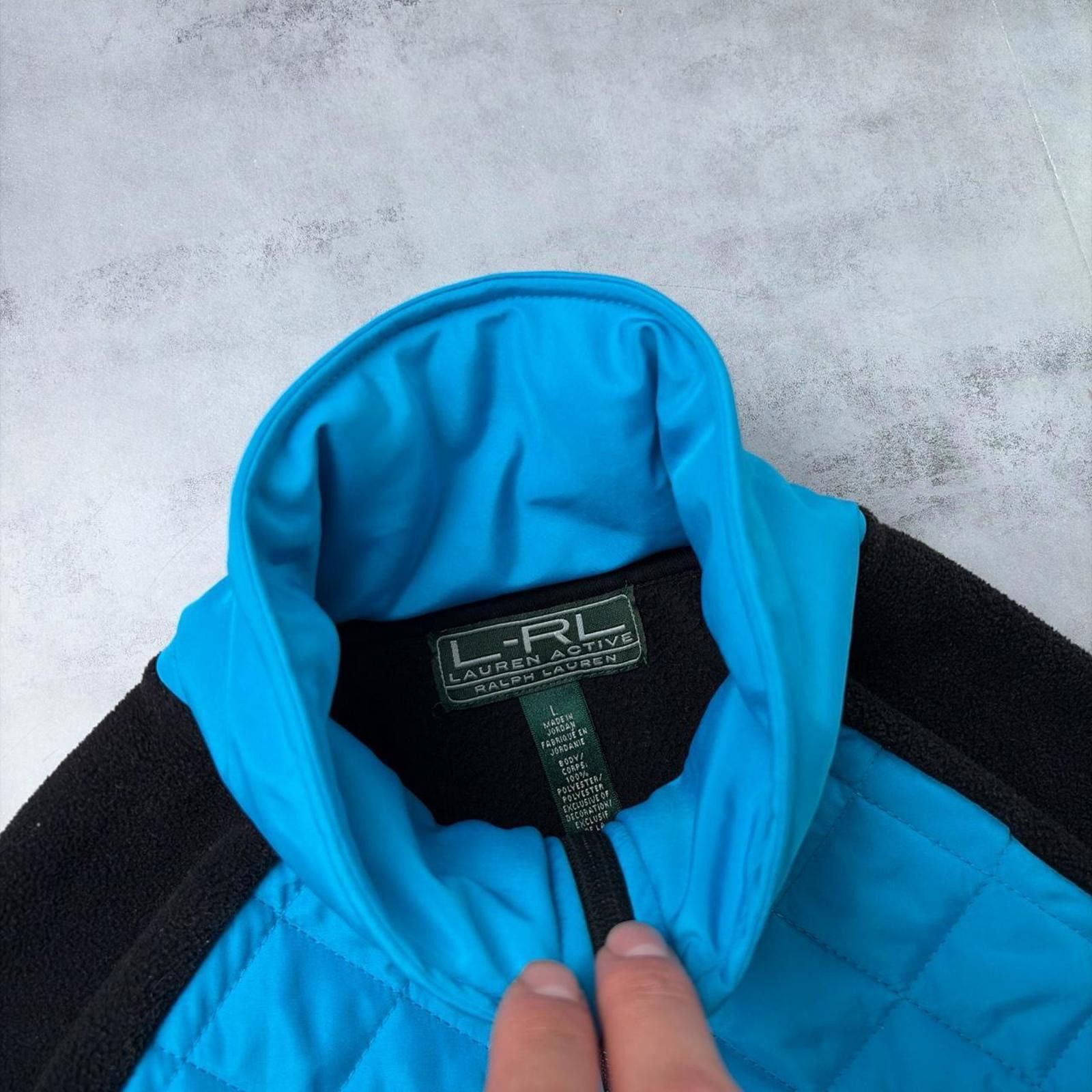 Lauren Ralph Lauren Y2K Blue L-RL Ralph Lauren Active Quilted Fleece Jacket Size L / US 10 / IT 46 - 6 Thumbnail