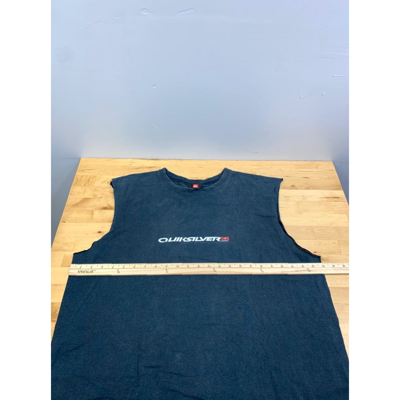 Quiksilver VINTAGE Quiksilver Sleeveless Shirt Mens XL Black Logo 90s Beach USA Logo Shirt Mens XL Black Size US XL / EU 56 / 4 - 5 Thumbnail