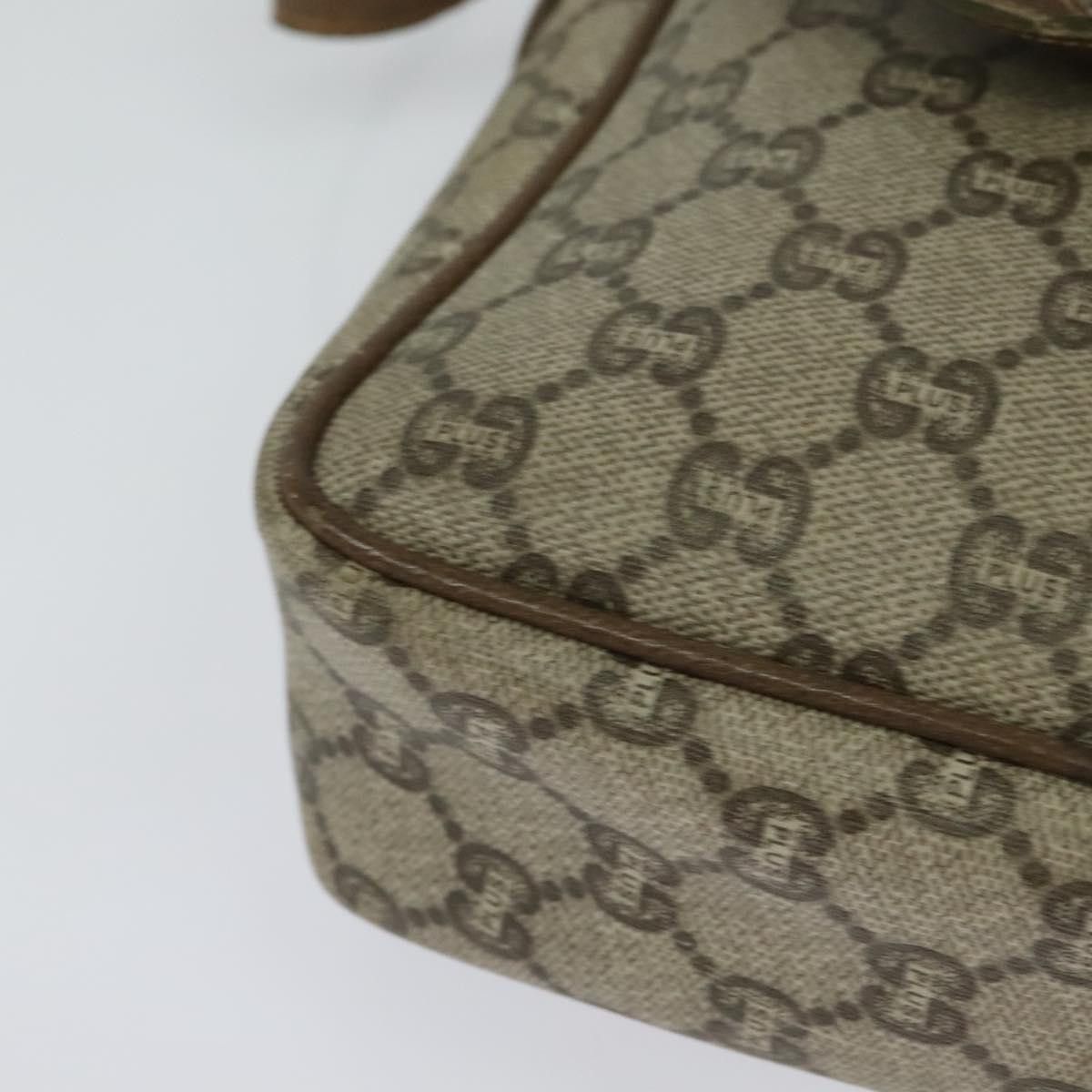 Gucci GUCCI GG Plus Supreme Shoulder Bag Pvc Beige Gold Size ONE SIZE - 12 Thumbnail