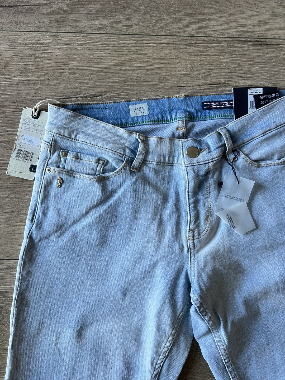 Tommy Hilfiger Tommy Hilfiger, Lima Skinny Jeans, blue Size 30" / US 8 / IT 44 - 2 Thumbnail