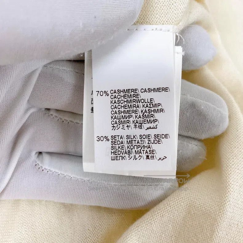Brunello Cucinelli Brunello Cucinelli White pullover cashmere sweater Size XS / US 0-2 / IT 36-38 - 6 Thumbnail