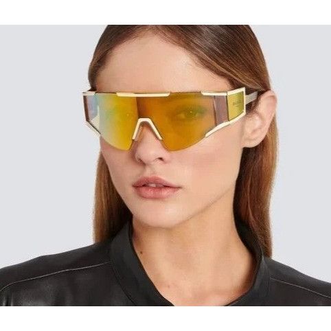 Balmain NEW BALMAIN SUNGLASSES BPS-138B GOLD UNISEX EYEWEAR BALMAIN Size ONE SIZE - 1 Thumbnail