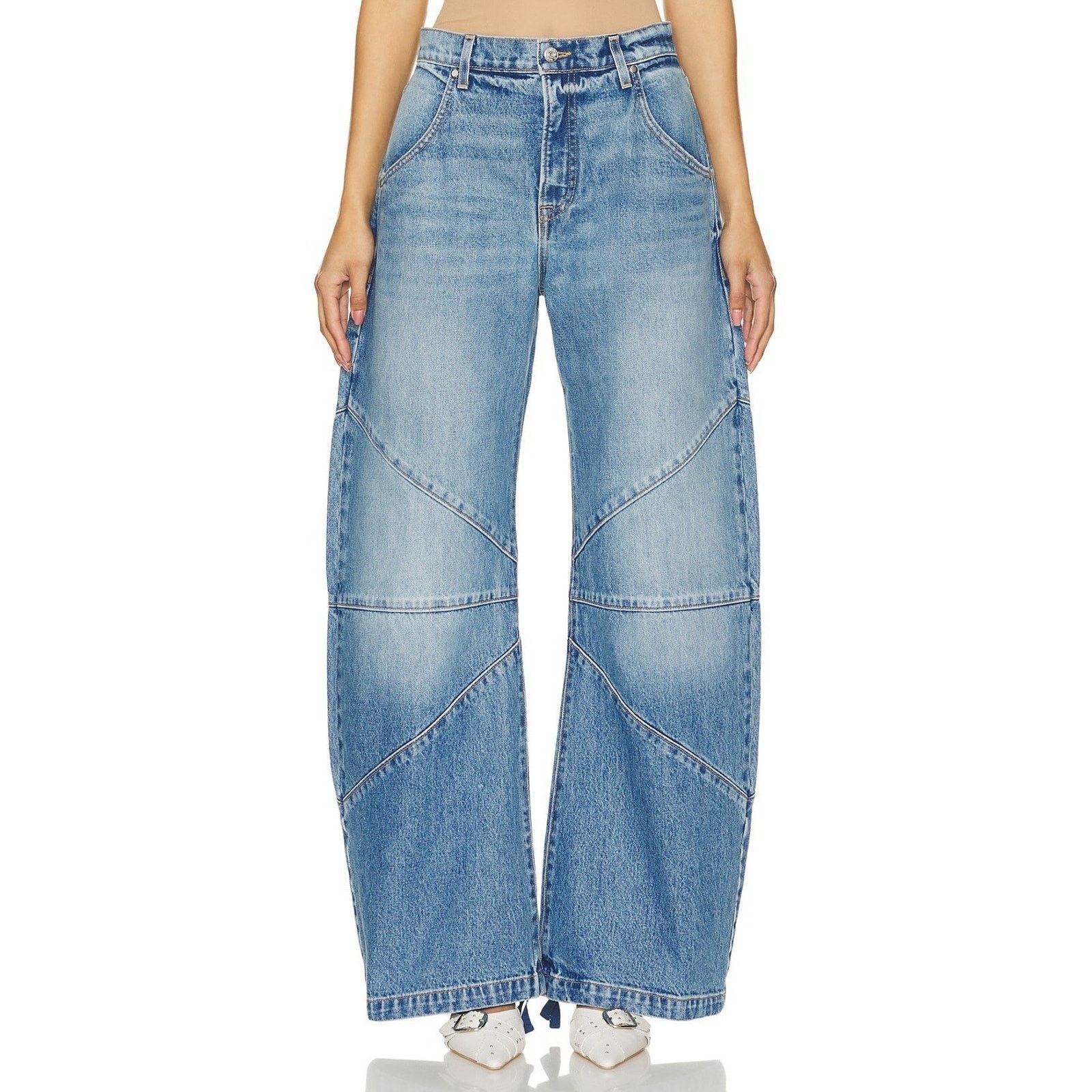EB Denim EB Denim Jeans Frederic Luna Barrel Loose Fit 23 Size 23" - 1 Thumbnail