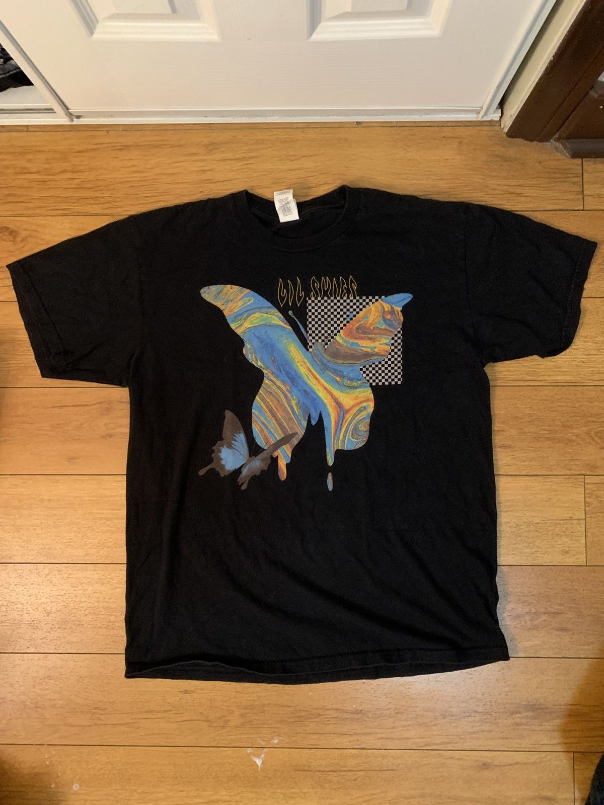 Gildan LIL SKIES 3D BUUTERFLY TOUR SHIRT Size US M / EU 48-50 / 2 - 1 Thumbnail