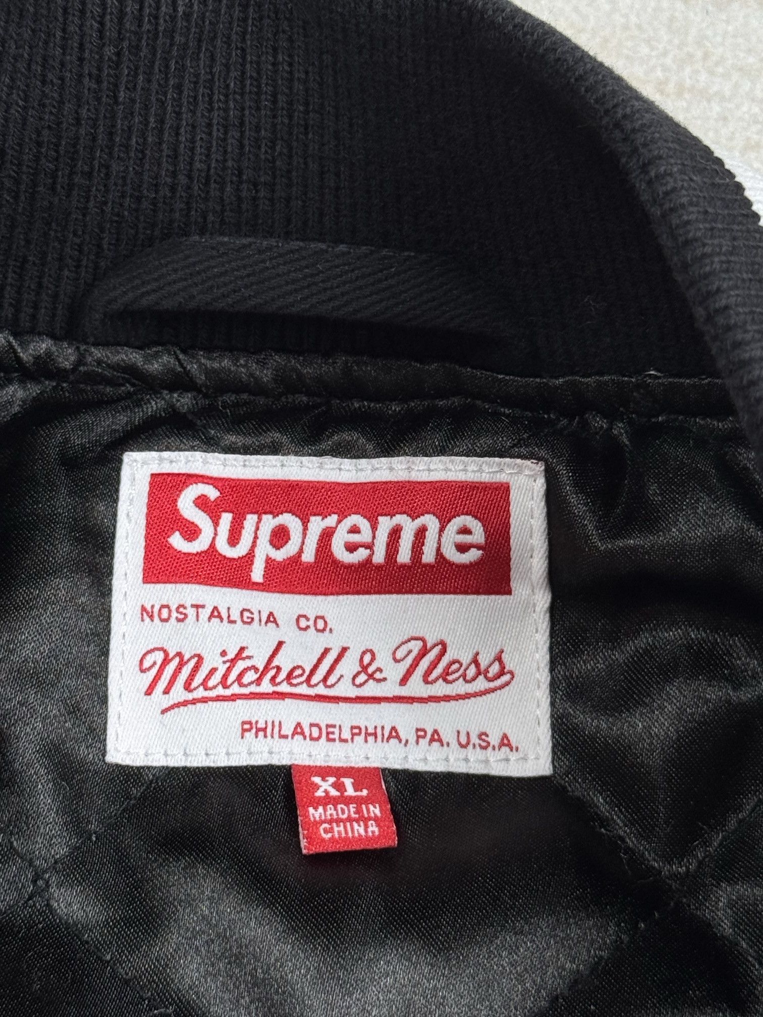Mitchell & Ness × Supreme supreme doughboy jacket Size US XL / EU 56 / 4 - 9 Thumbnail