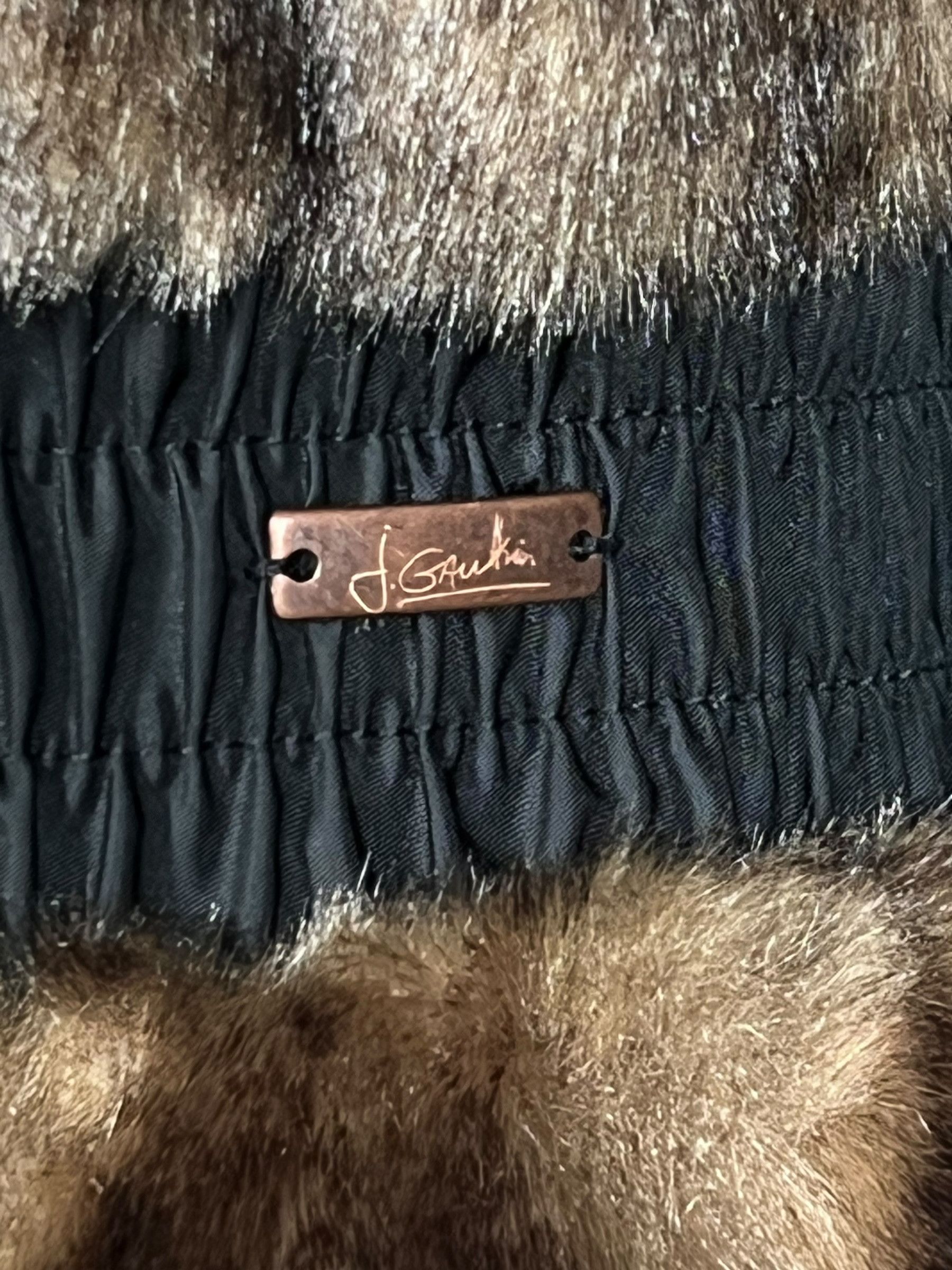 Jean Paul Gaultier Faux Fur Sleeveless Vest