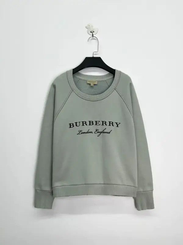 Burberry Light Green Sweatshirt for Women