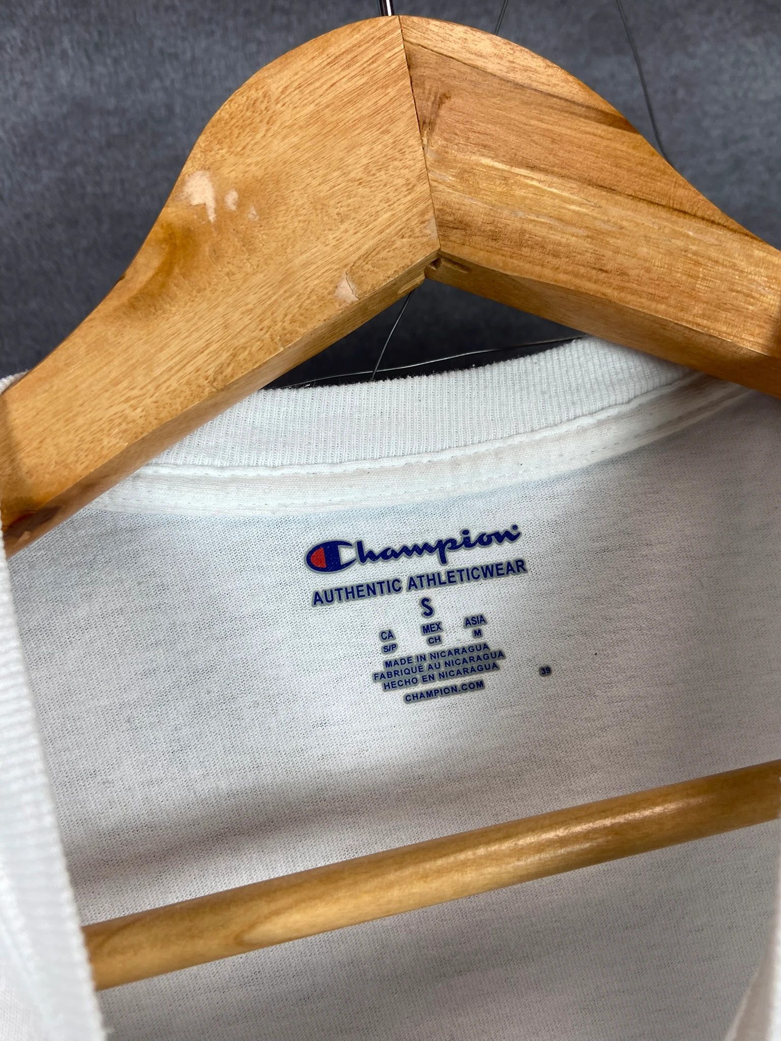 Champion Champion Los Angeles California Spellout Tee White S Size US S / EU 44-46 / 1 - 3 Thumbnail