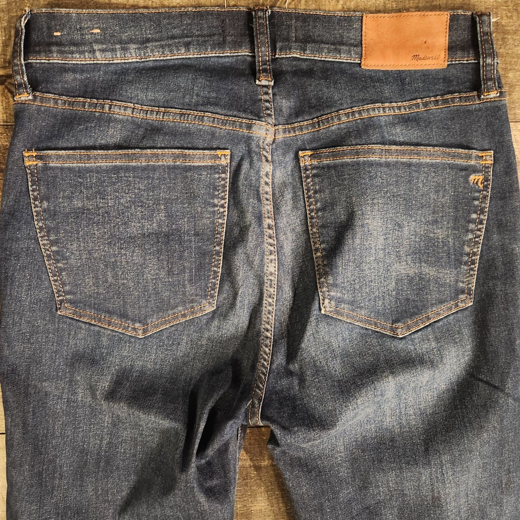 Madewell Madewell Jeans Womens 28 9" High Riser Skinny Denim Blue City Hipster Slim Fit 5-Pocket Jeans Mens Womens Girls Size 28" / US 6 / IT 42 - 6 Thumbnail