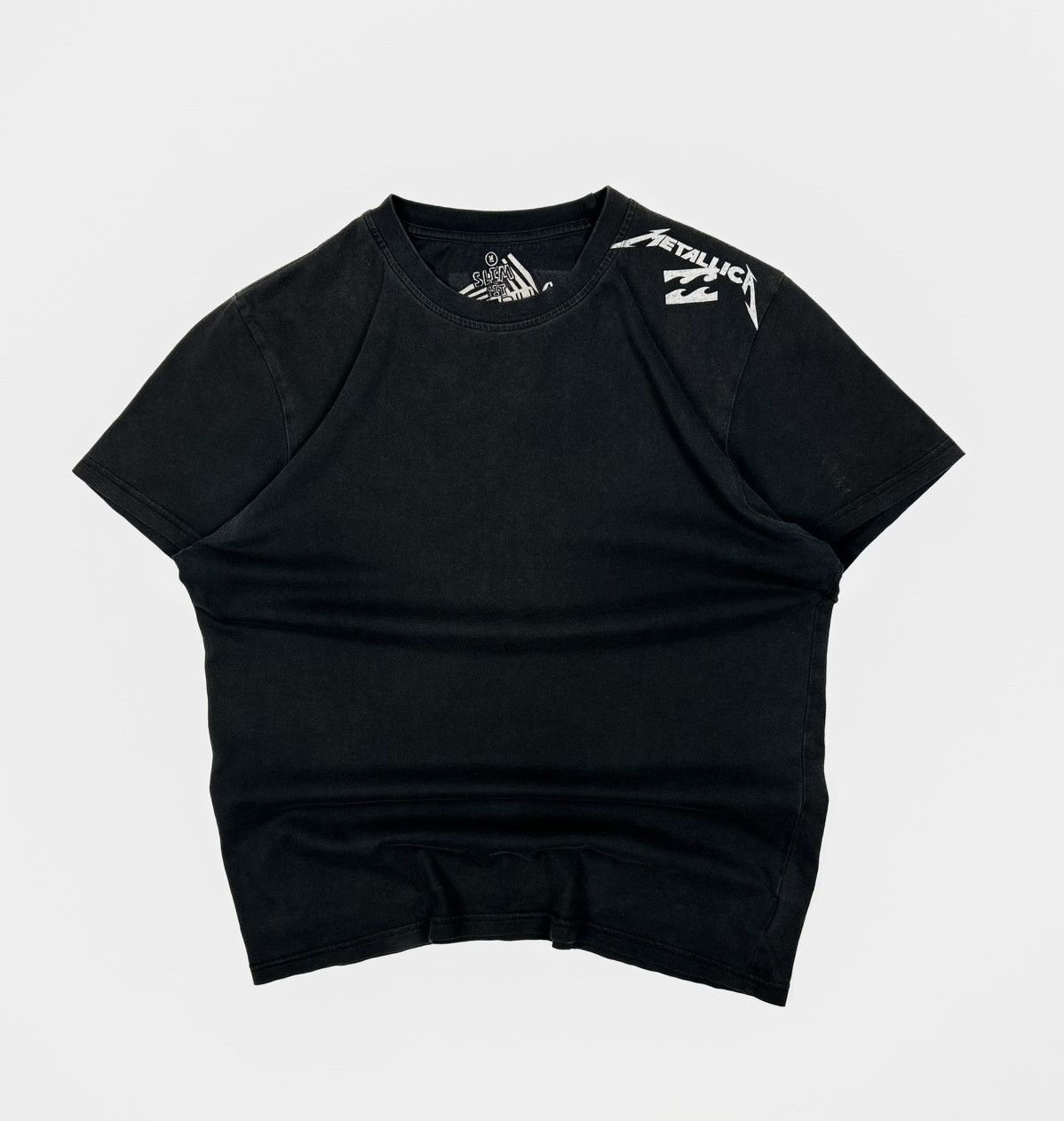 Metallica Vinatage Metallica x Billabong Rare Tee Black Size M Y2k Size US M / EU 48-50 / 2 - 2 Thumbnail